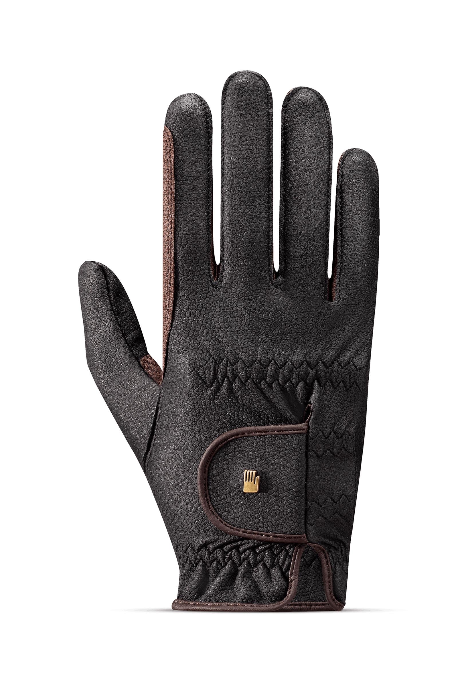 roeckl ibiza handschuhe Roeckl Malta Grip Zweifarbig – Reithandschuhe Schwarz/Dunkelbraun – horze