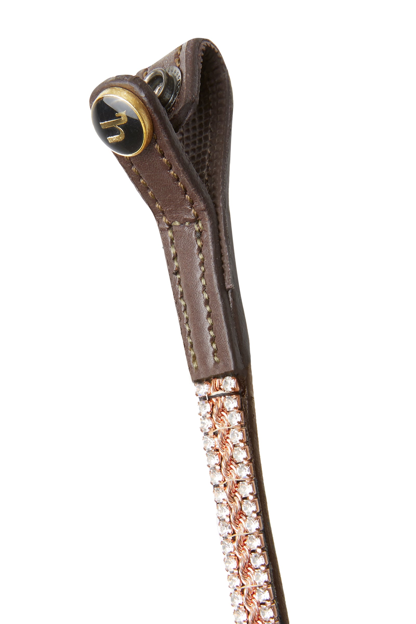 Horze Nancy Crystal and Wire Brow Band Bridles & Reins