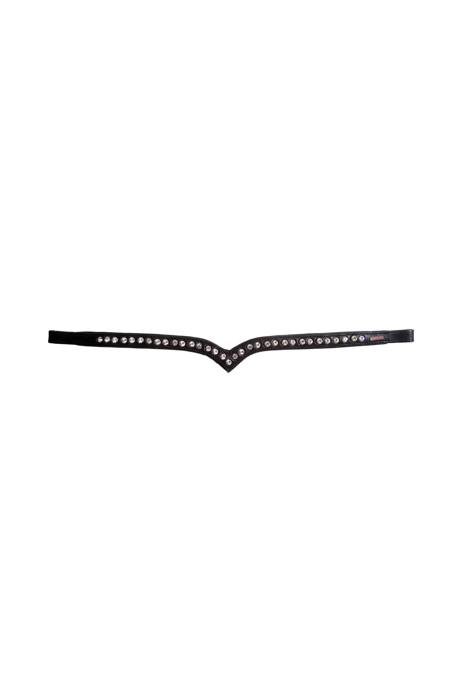 Karlslund Browband 1 row crystals Trensenzäume & Zügel