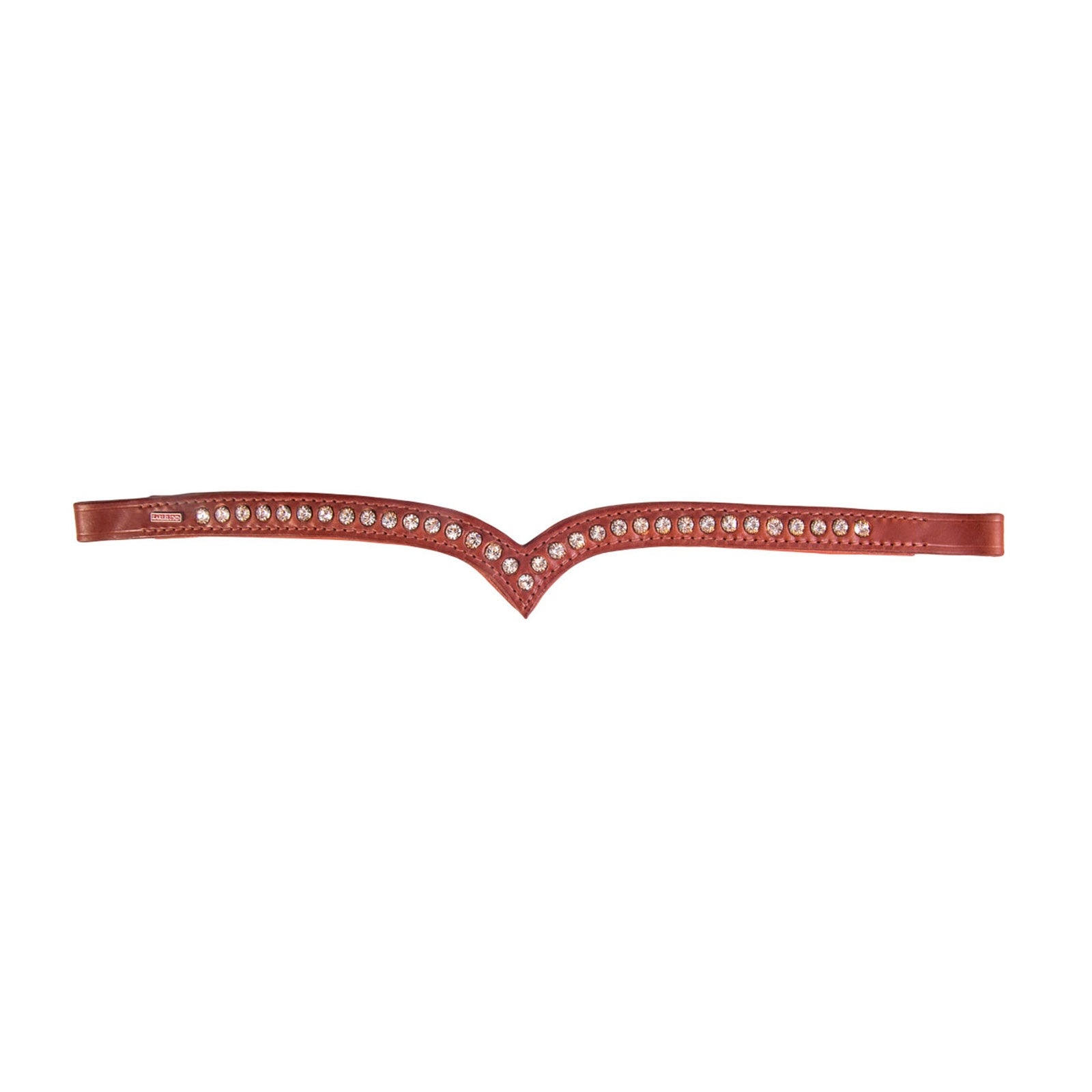 Karlslund Browband 1 Row Crystals Bridles & Reins
