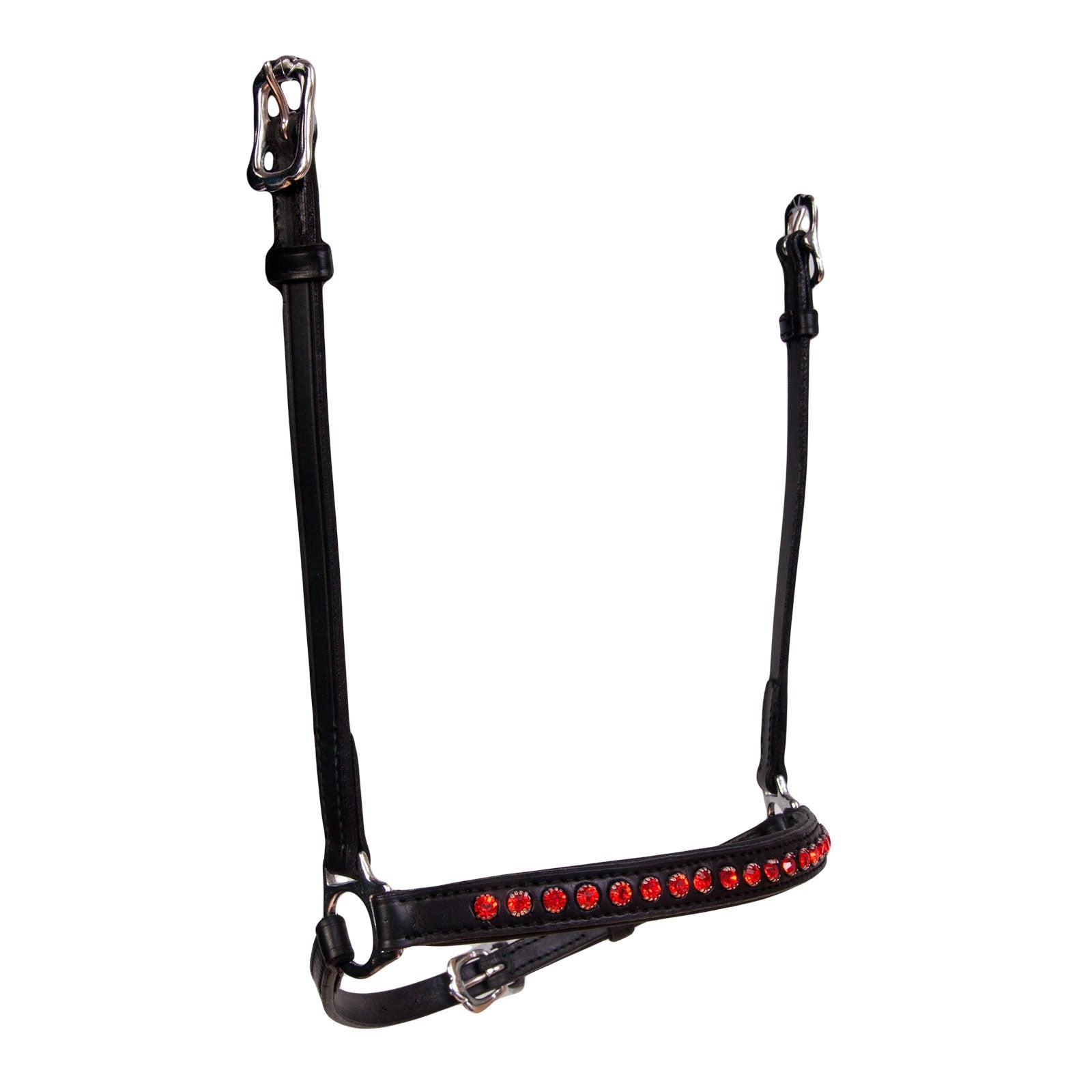 Karlslund Hannoverannisches Reithalfter mit Kristallen Trensenzäume & Zügel