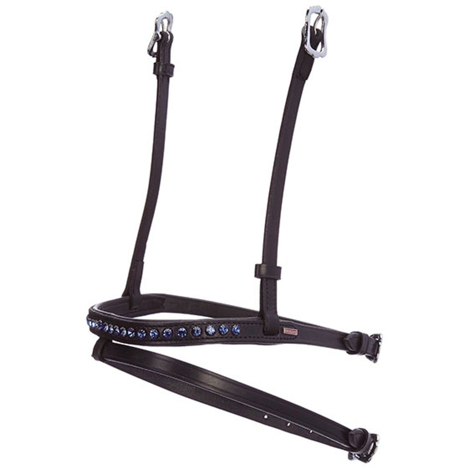 Karlslund Kombinierter Nasenriemen mit Kristallen Trensenzäume & Zügel