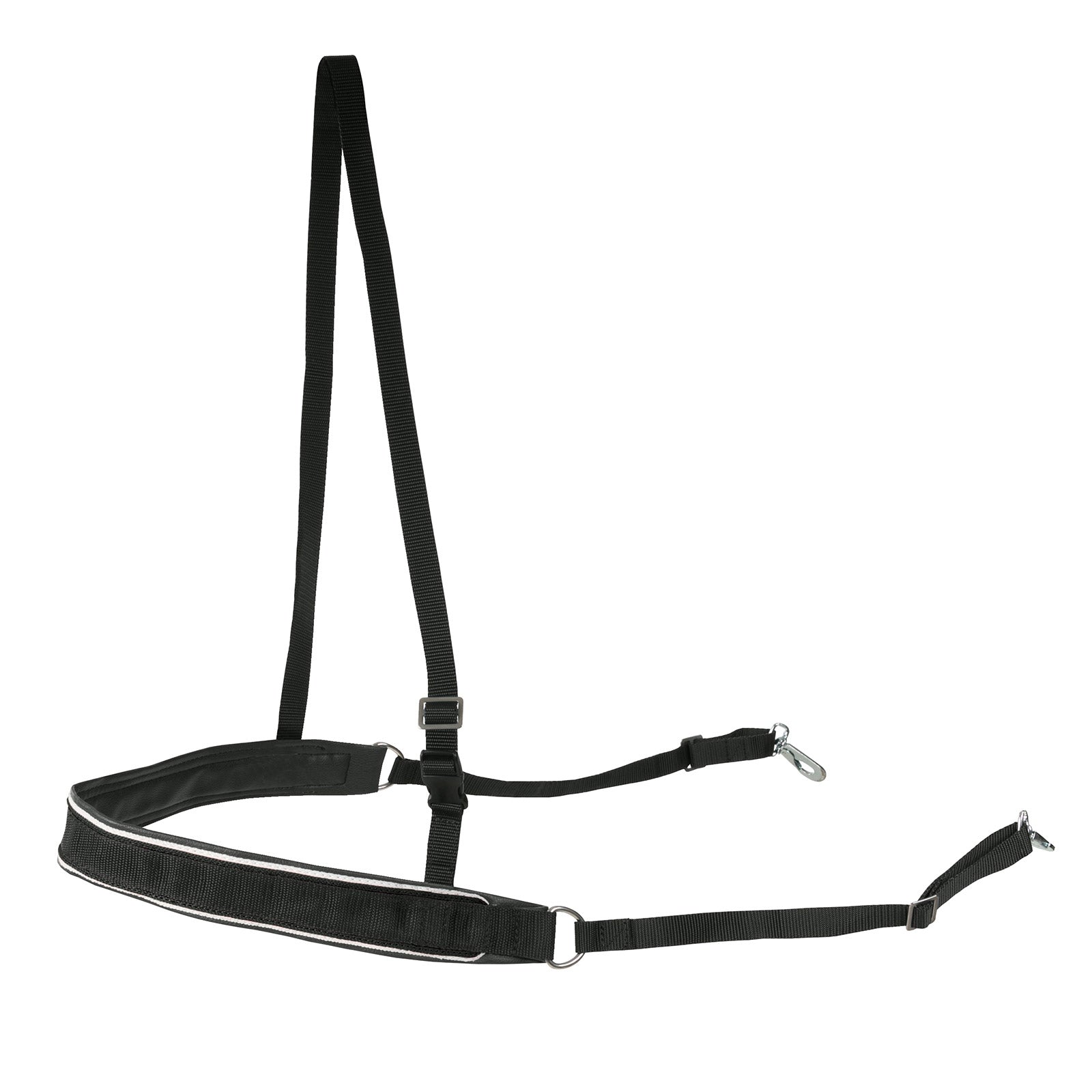 Finntack Pro Wide Nylon Breast Collar with Piping Racing Tack