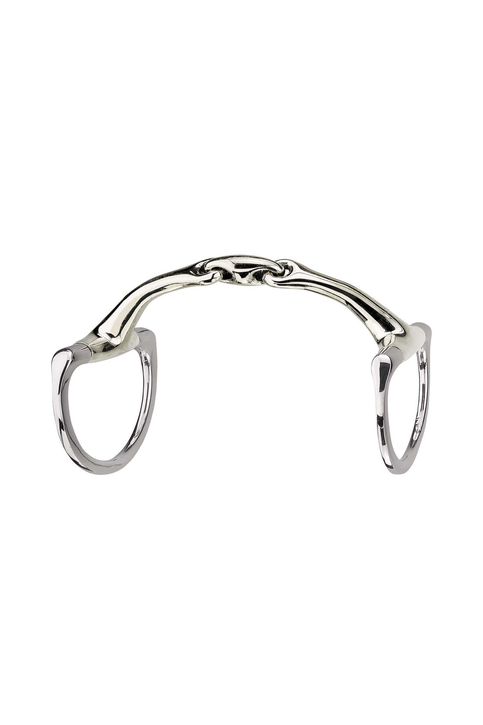 Sprenger Dynamic RS Olivenkopfgebiss D Ringe, doppelt gebrochen, 14 mm, Sensogan Gebisse