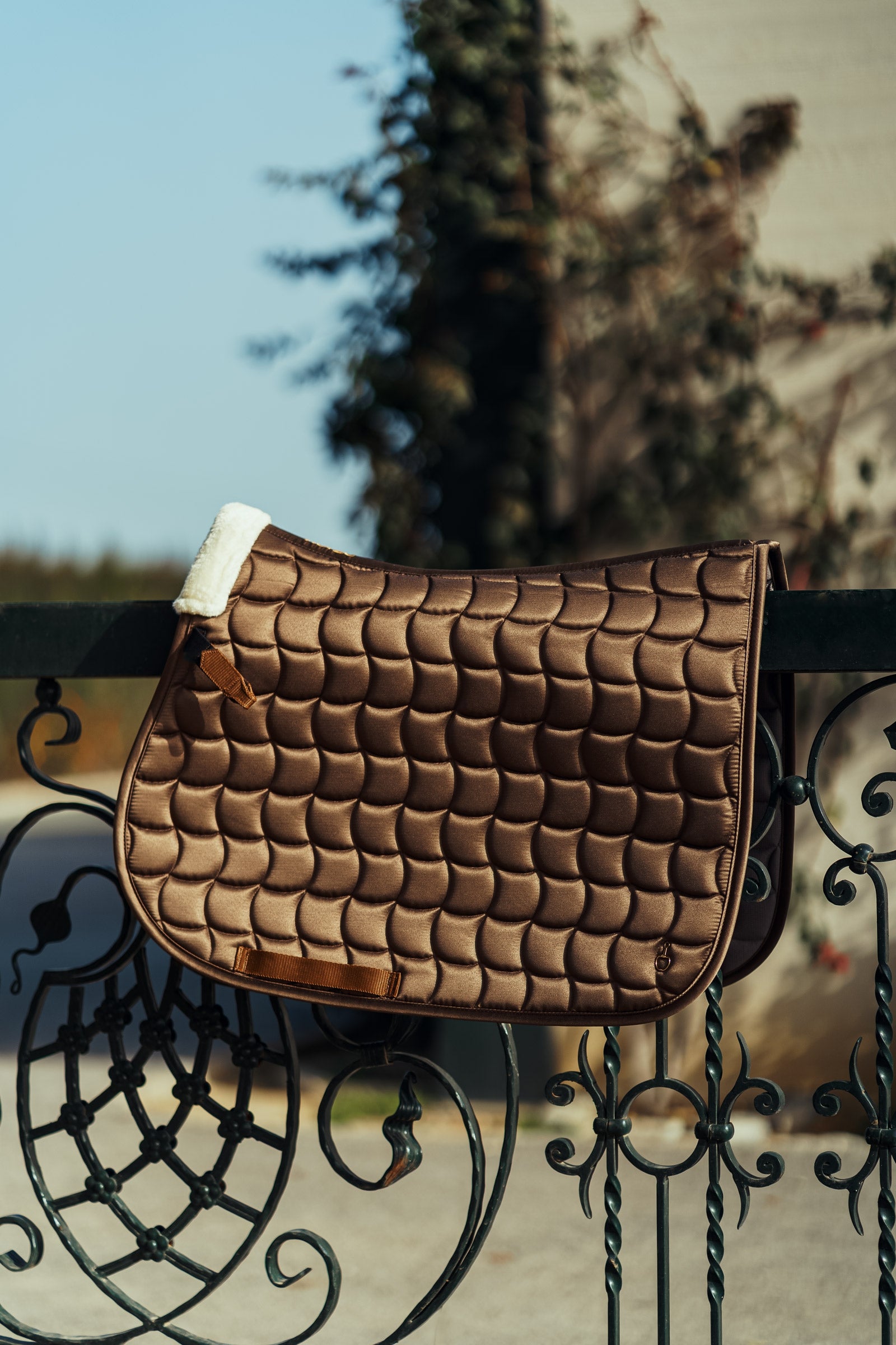 Horze Houston All Purpose Saddle Pad with Faux Fur Saddle Pads