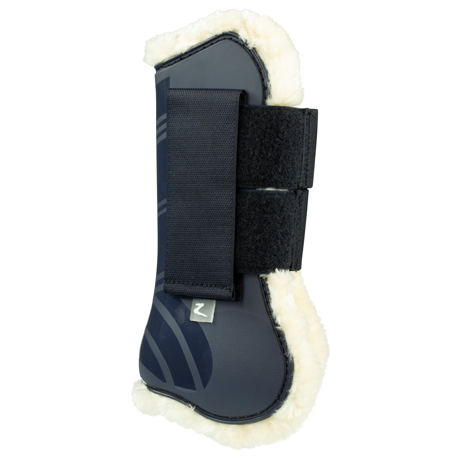 Horze Caliber Tendon Boots with Faux Fur Lining Leg Protection & Hoof Protection for Horses