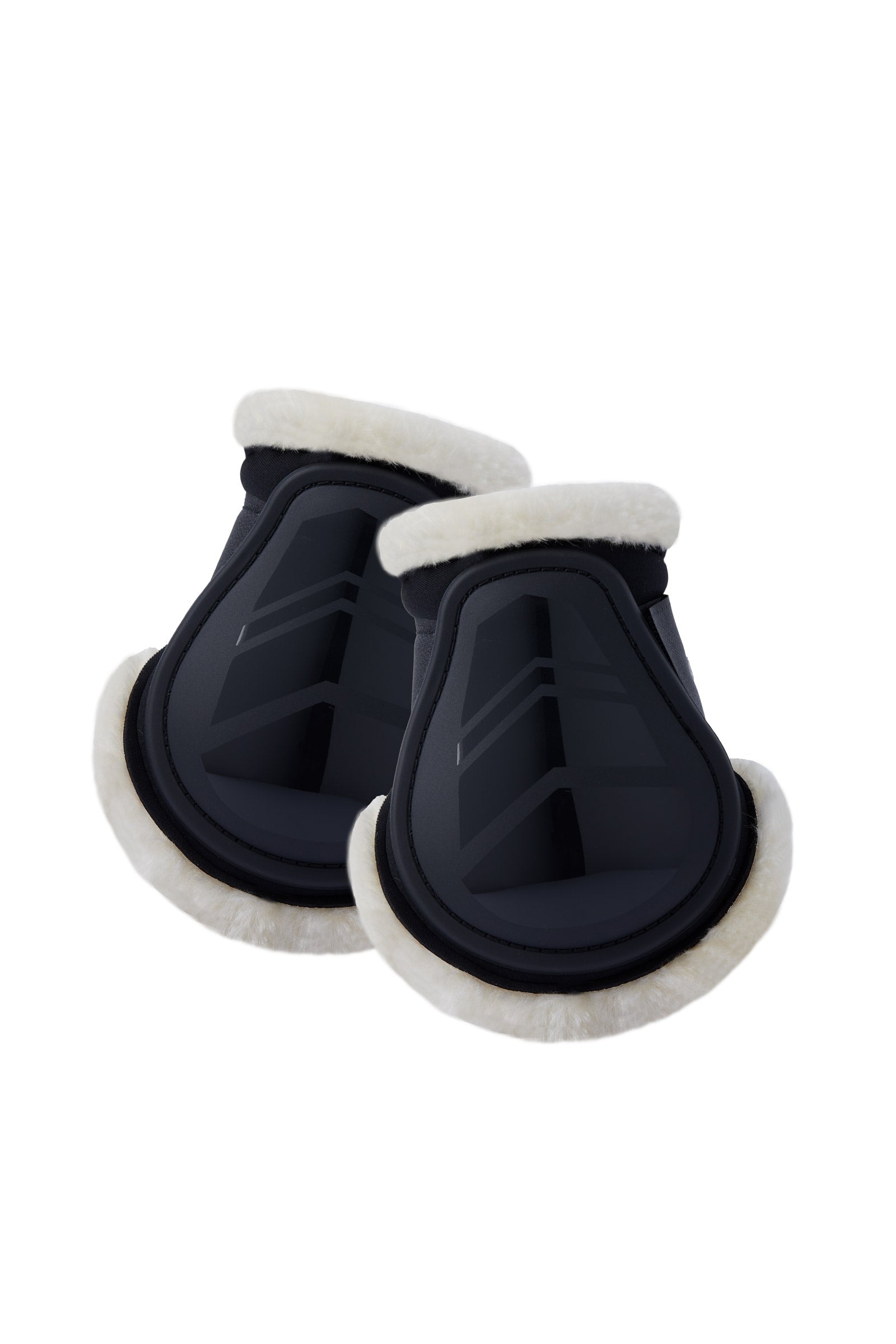 Horze Caliber Streichkappen mit Kunstfellfutter Leg Protection & Hoof Protection for Horses