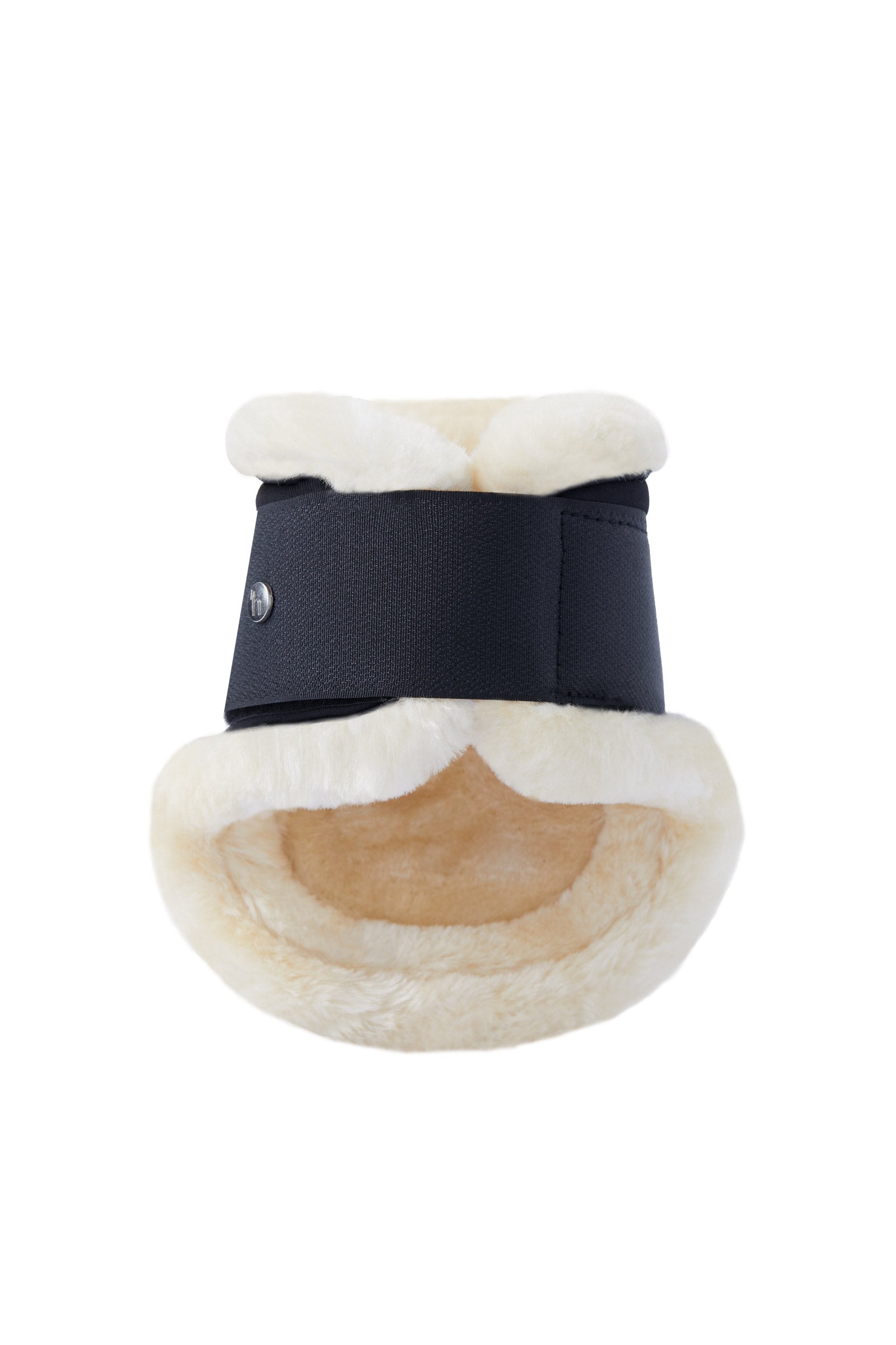 Horze Caliber Fetlock Boots with Faux Fur Lining Leg Protection & Hoof Protection for Horses