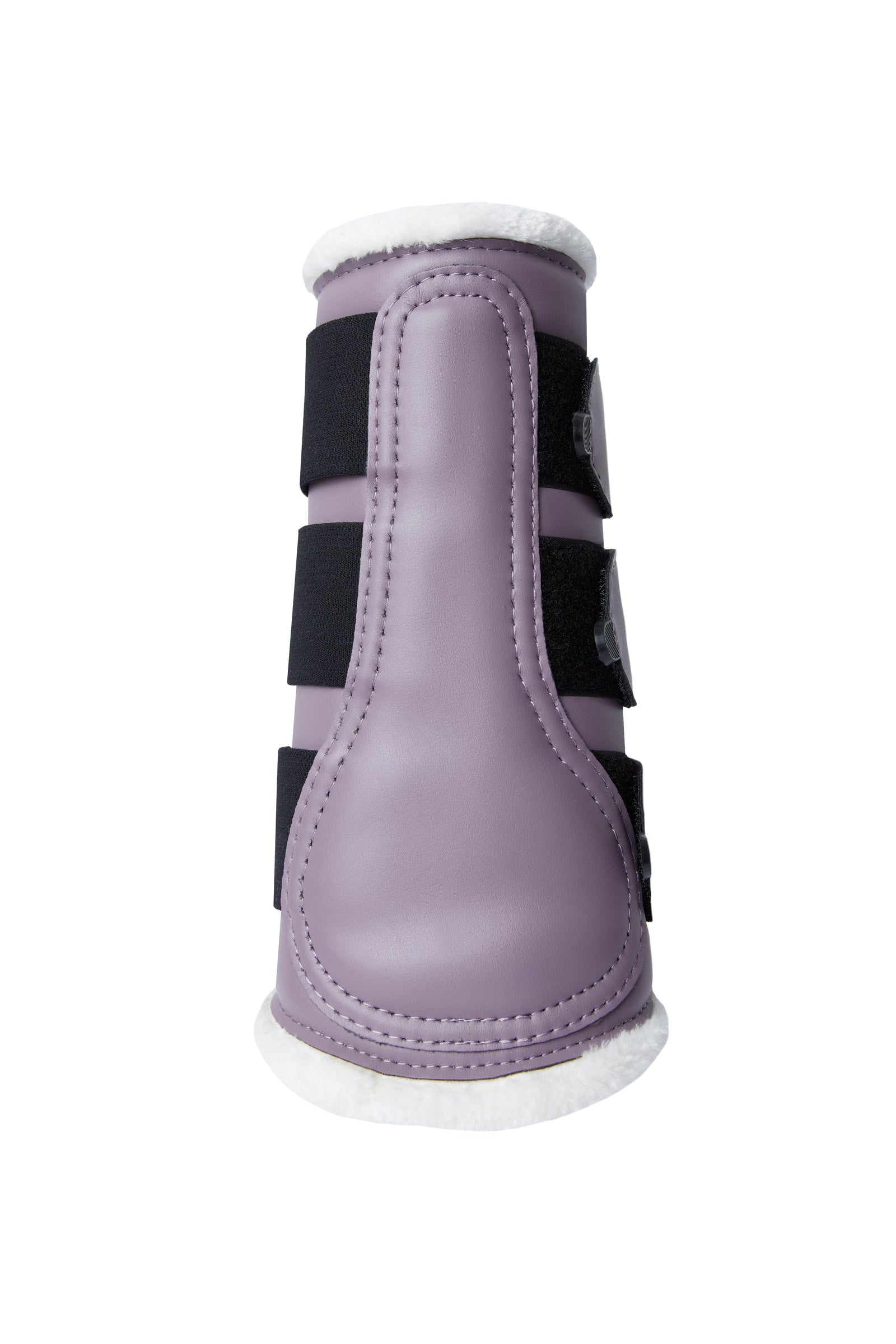 Horze Ghent Brushing Boots with Faux Fur Leg Protection & Hoof Protection for Horses