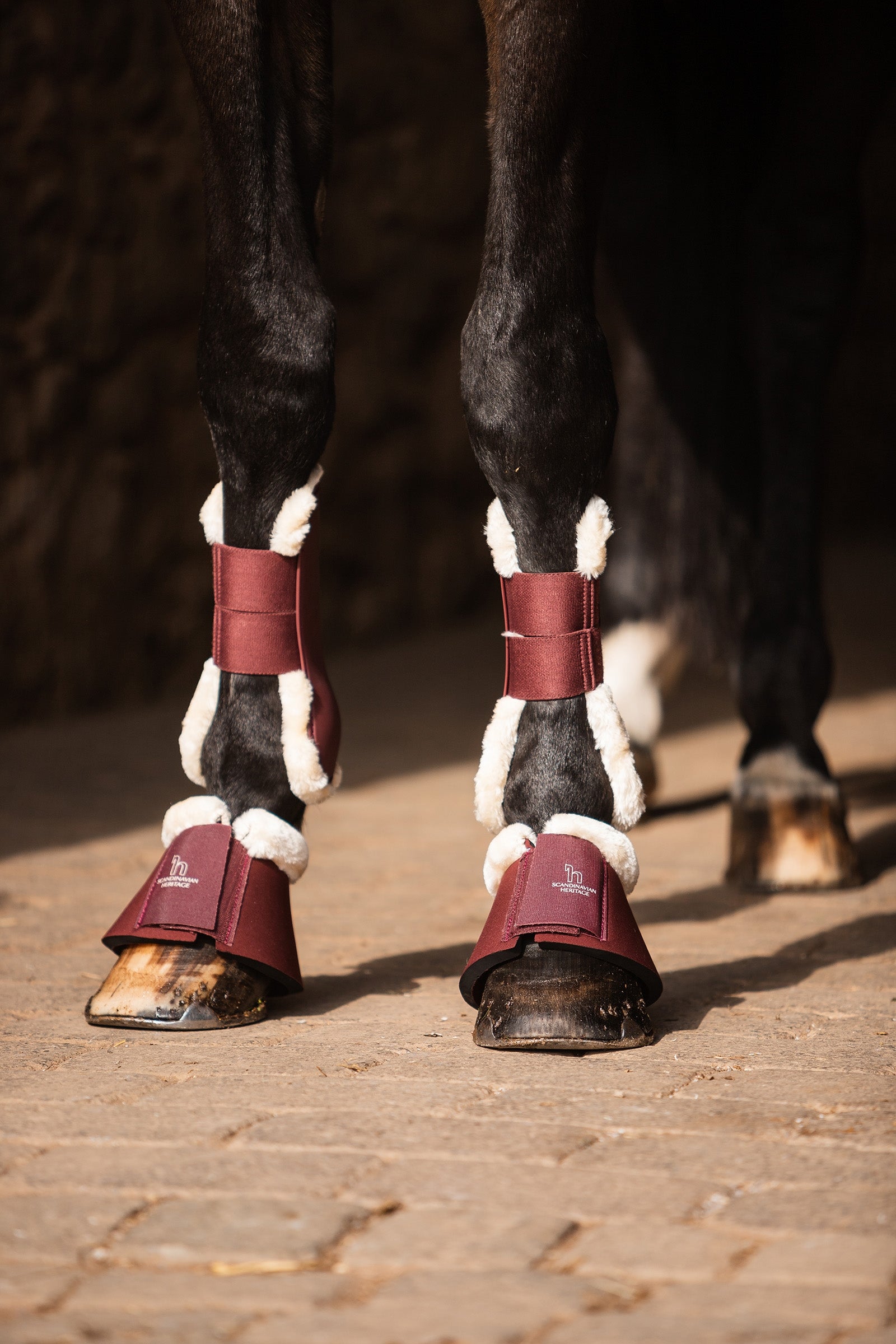 Horze Leighton Teens Collection Bell Boots Leg Protection & Hoof Protection for Horses