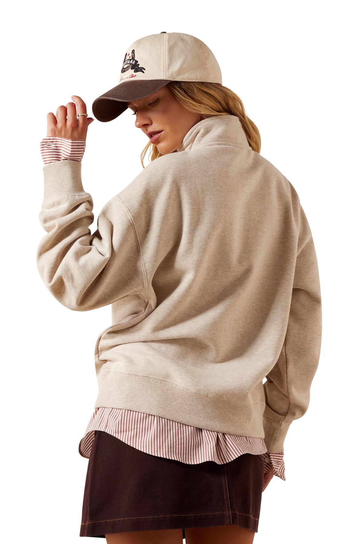 Ariat Women's Running Wild 1/2 Zip Sweatshirt Women’s Riding Clothing