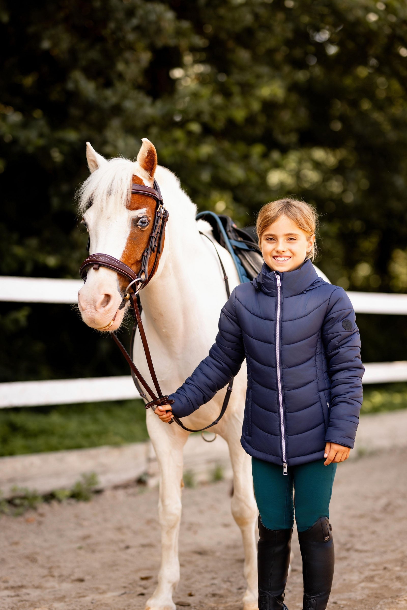 Horze Astrid Kids´ Padded Riding Jacket Kids Apparel