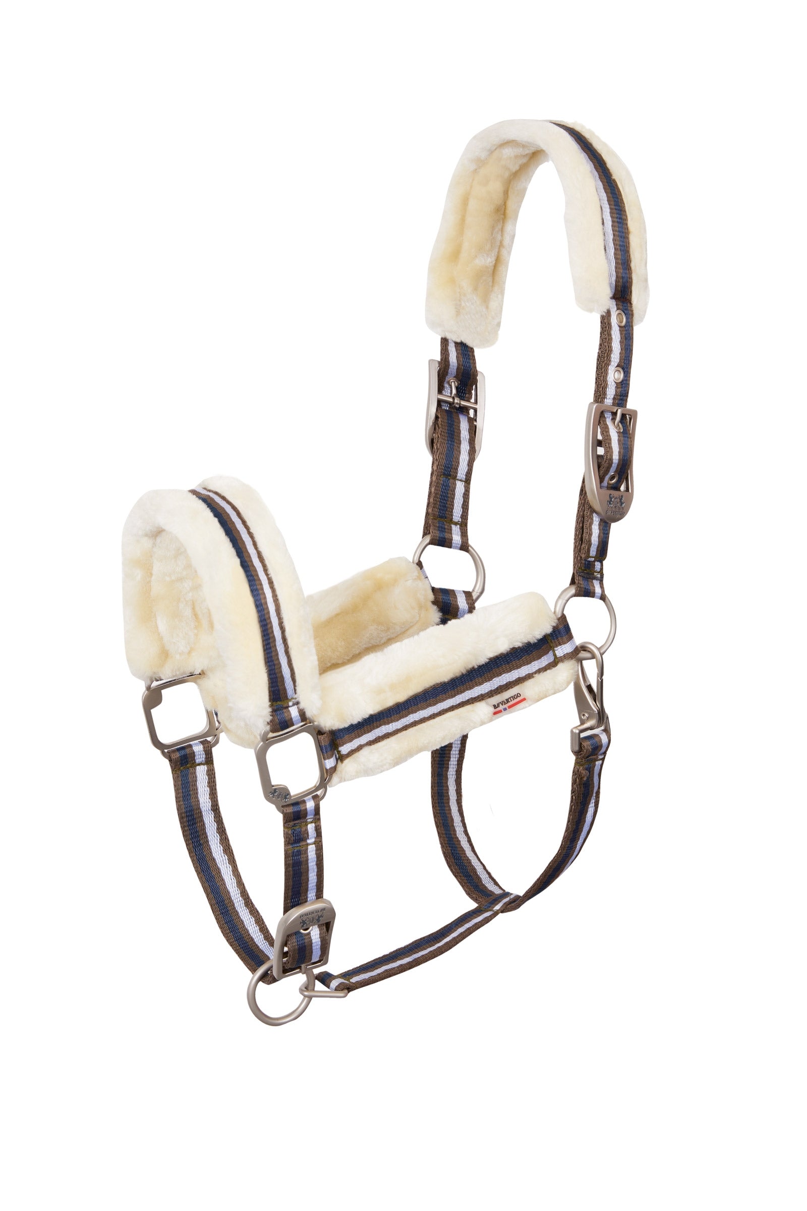 B Vertigo Cameron Halfter mit Kunstfell Halfter & Stricke
