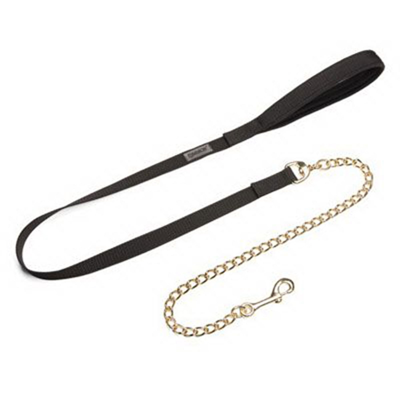 Eskadron Führleine Kette vermessingt Halfter & Stricke