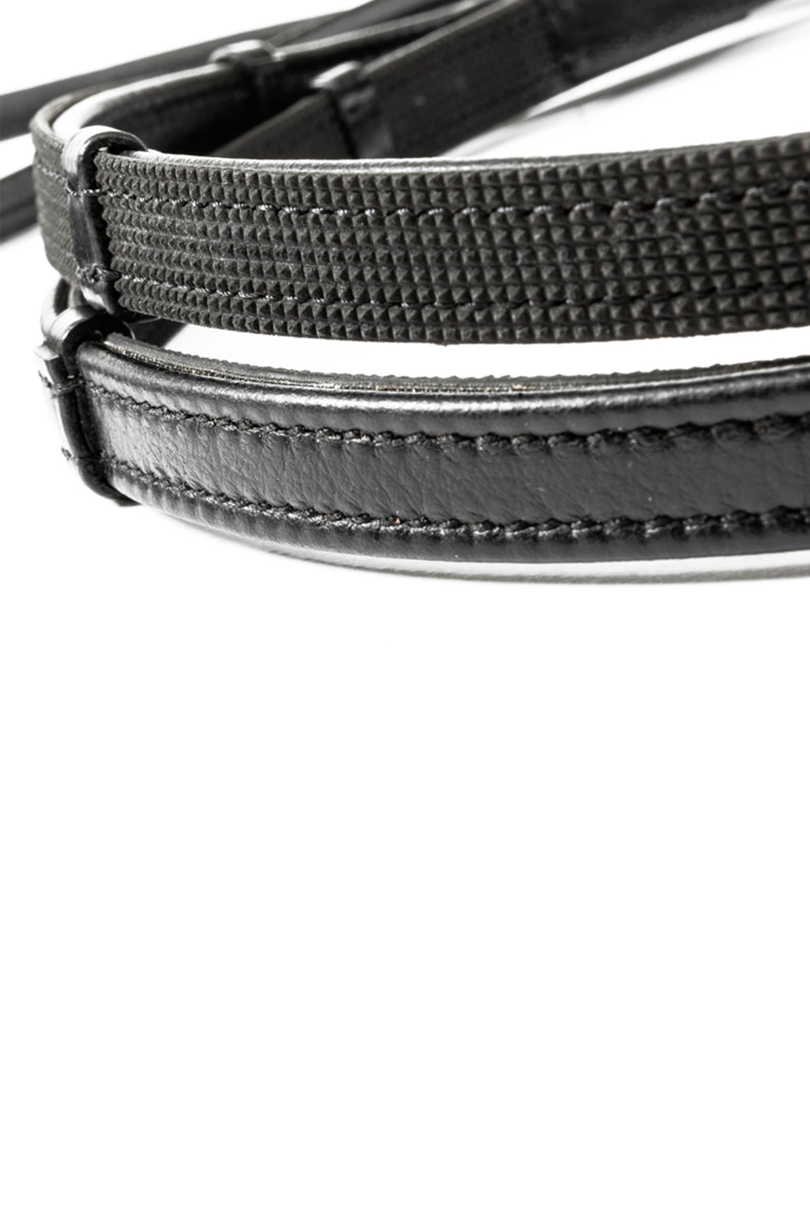 Kavalkade Softgrip Reins Round Stitched With 5 Stops, 16 mm Bridles & Reins