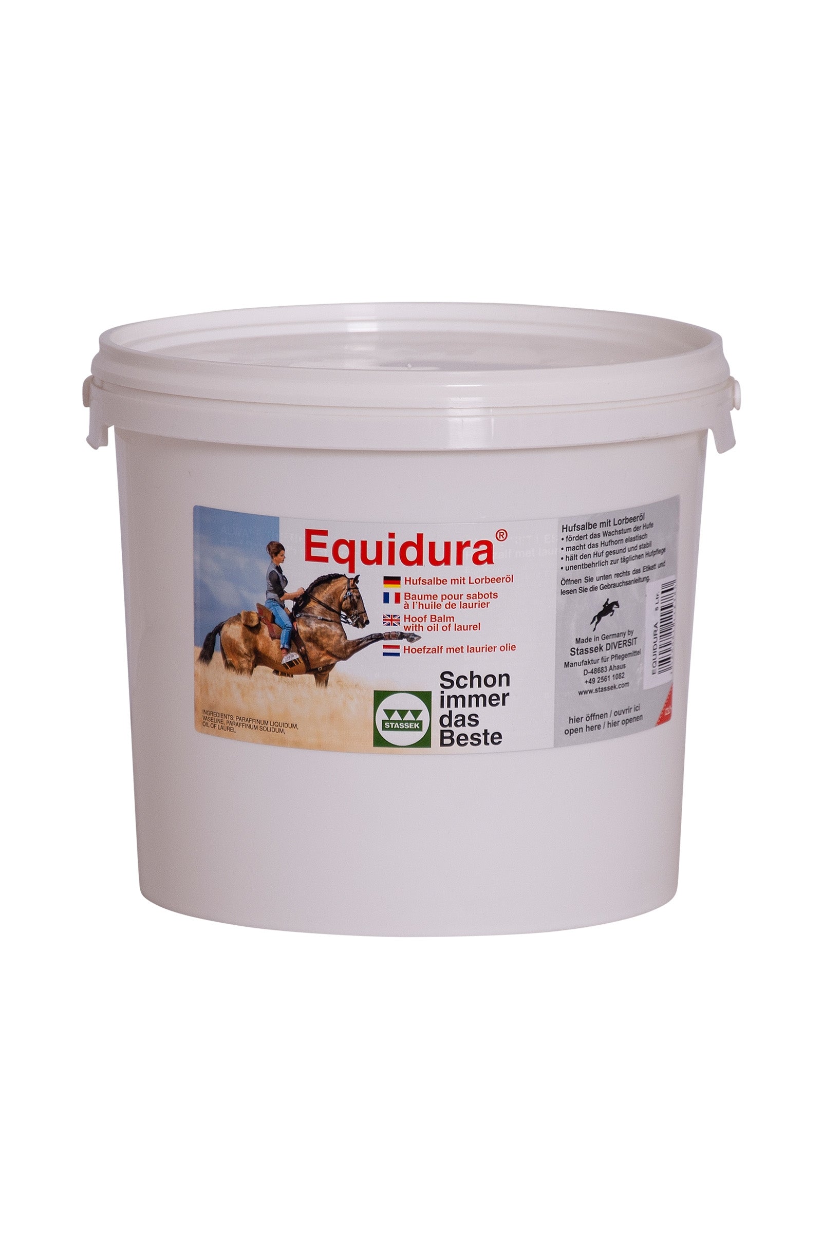 Stassek Equidura Hufsalbe, 1000 ml Pflege