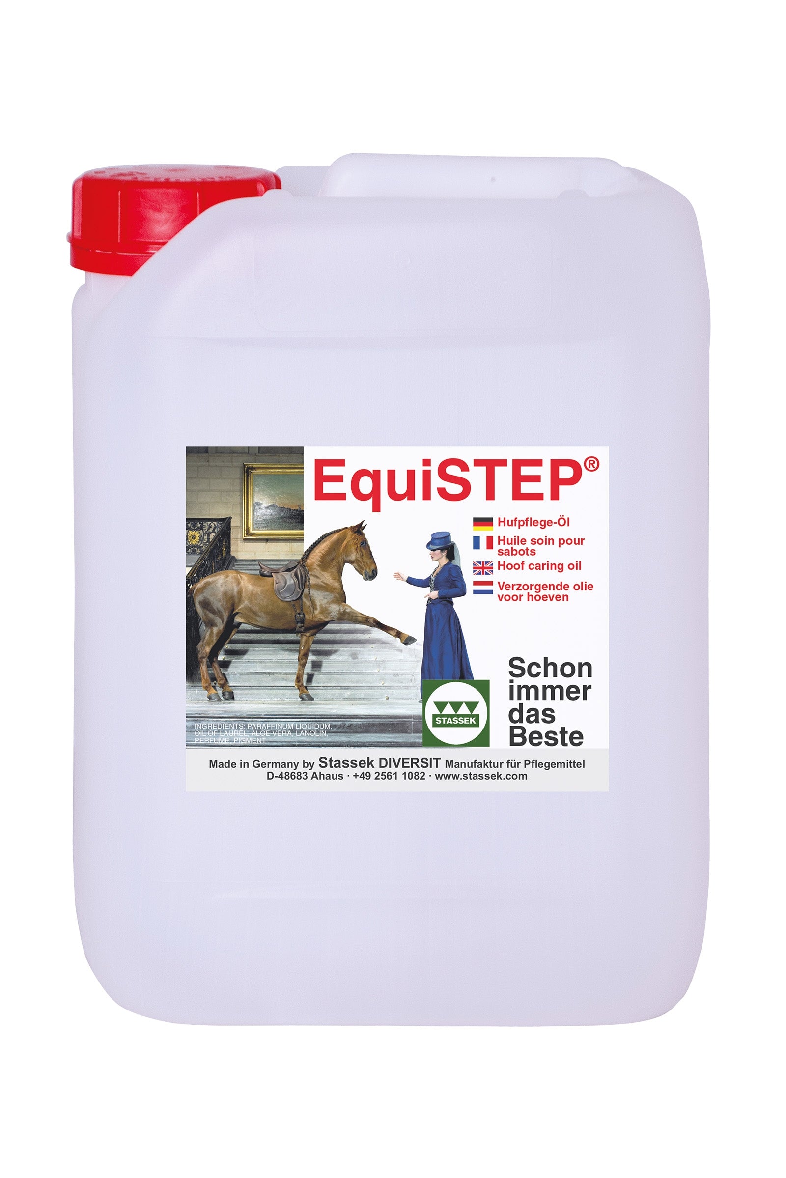 Stassek EquiSTEP Huföl, Nachfüll-Kanister, 5 Liter Pflege