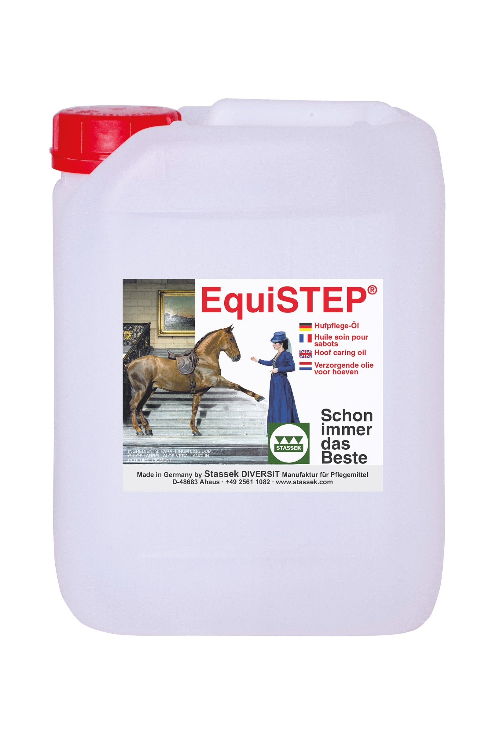 Stassek EquiSTEP Huföl Kanister, 2.5 Liter Pflege