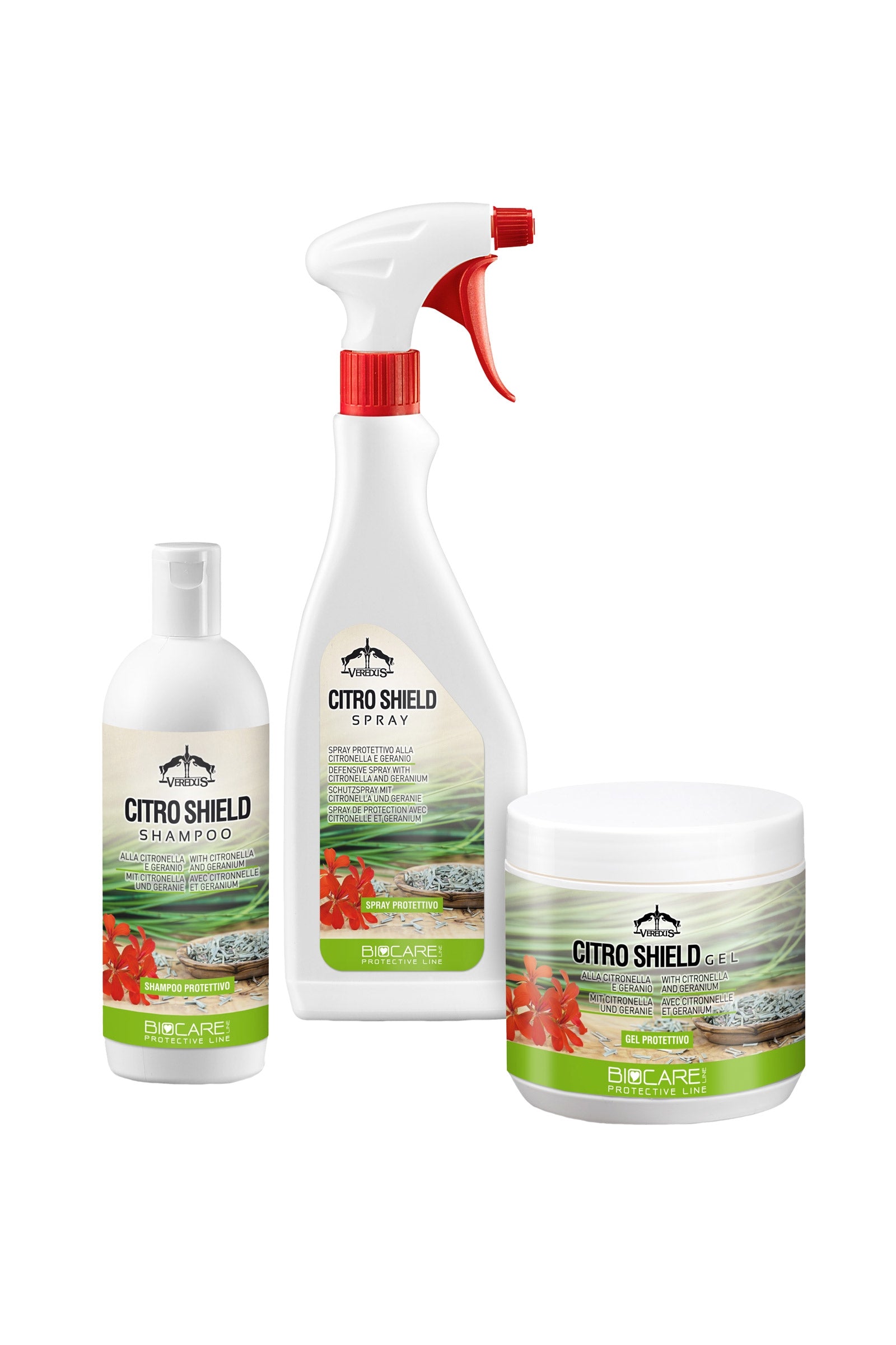 Veredus Citro Shield Insect Repellent Shampoo, 500 ml Horse Health Care