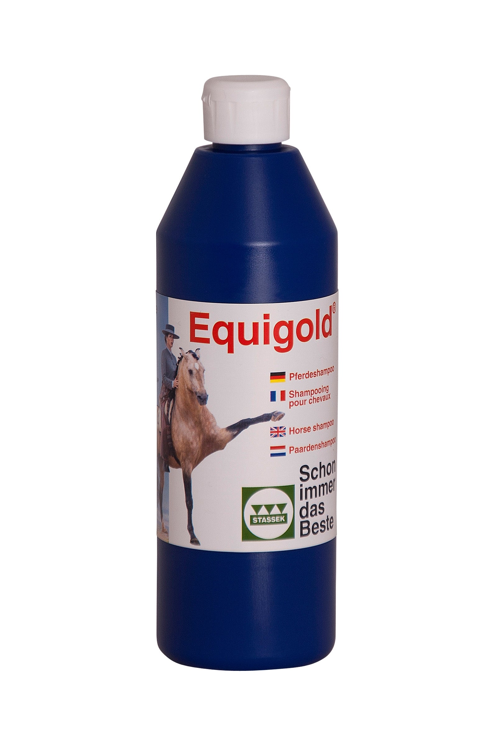 Stassek Equigold Pferdeshampoo, 500 ml Pflege