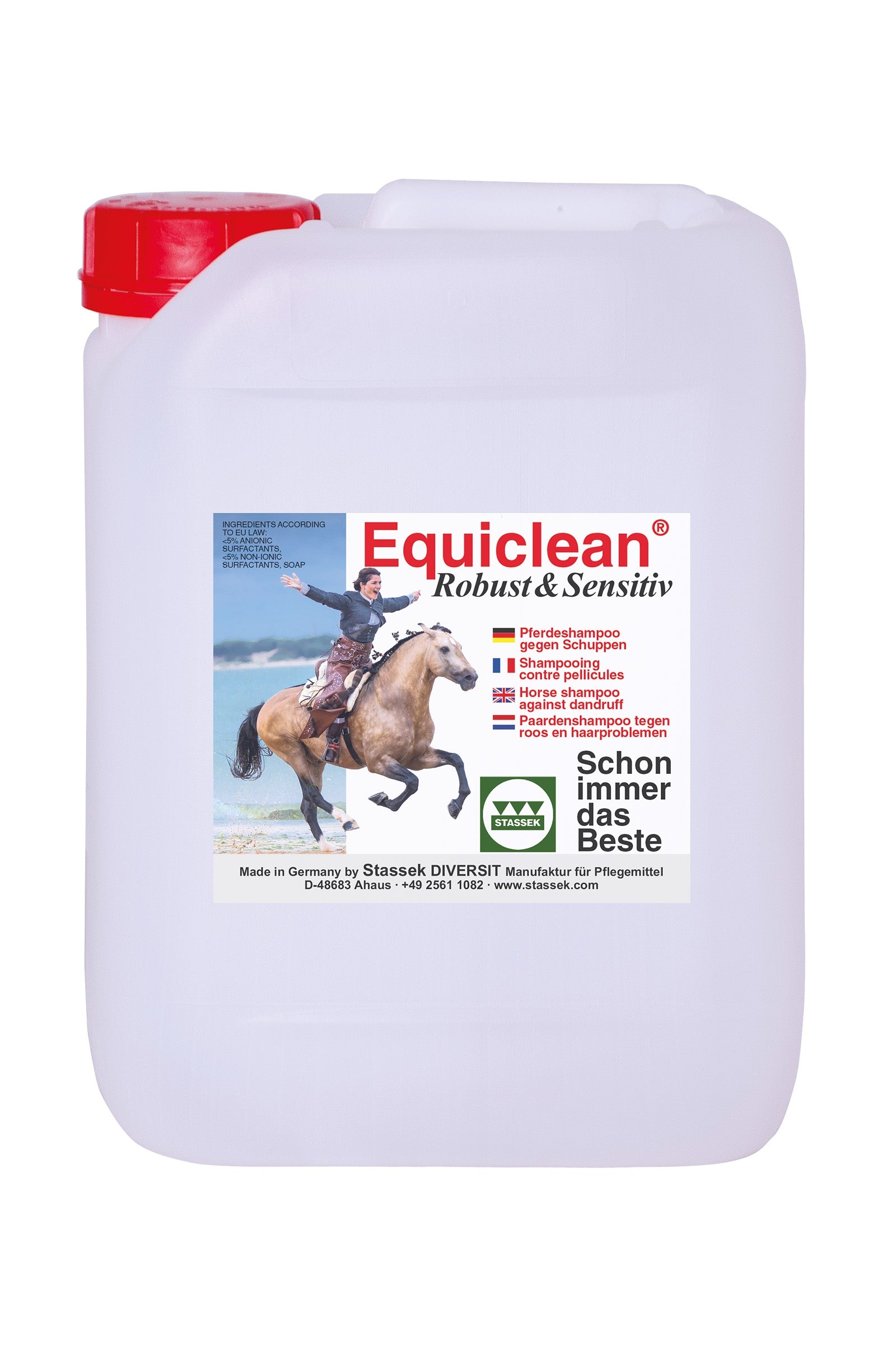 Stassek Equiclean Robust Outdoor Shampoo, 2 Liter Pflege