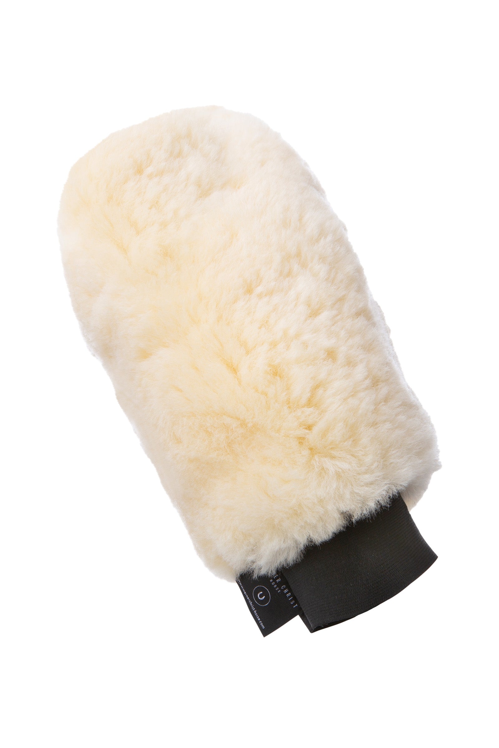 Christ Putzhandschuh, beidseitig Lammfell Pferde Putzzeug