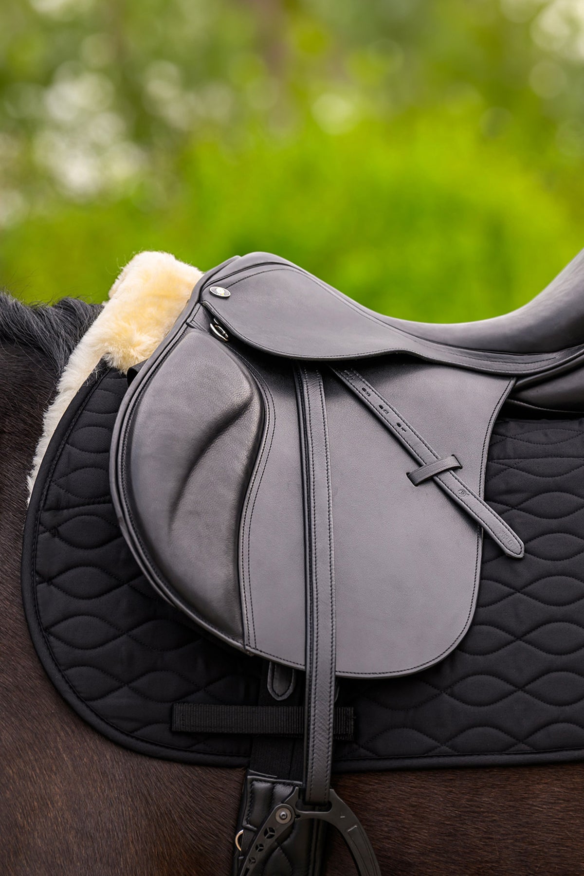 Waldhausen Milan AP Saddle Pad With Lambskin Saddle Pads