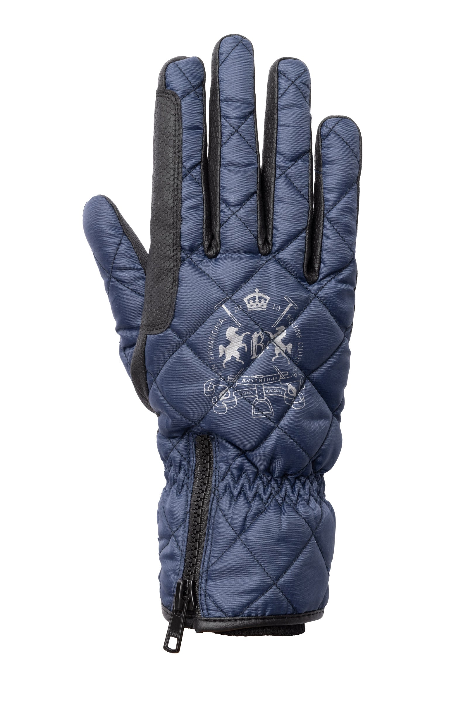 B Vertigo Onyx Waterproof Padded Riding Gloves Riding Gloves