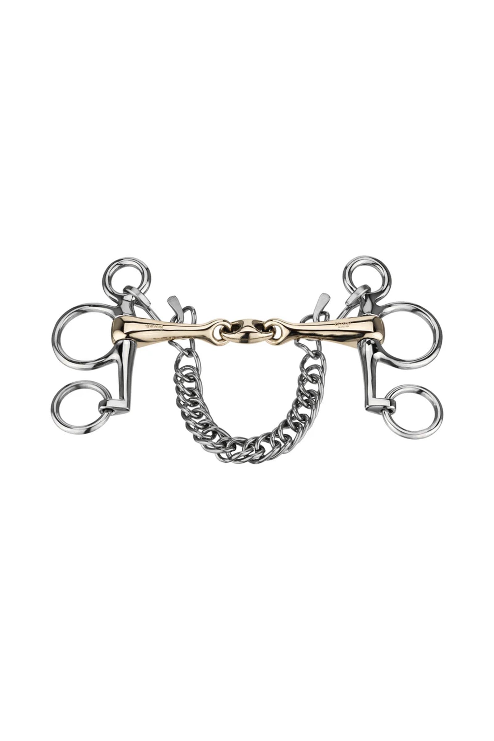 Sprenger KK Ultra Pelham Gebiss, doppelt gebrochen, 16 mm, 4,5 cm Anzüge, Sensogan Gebisse