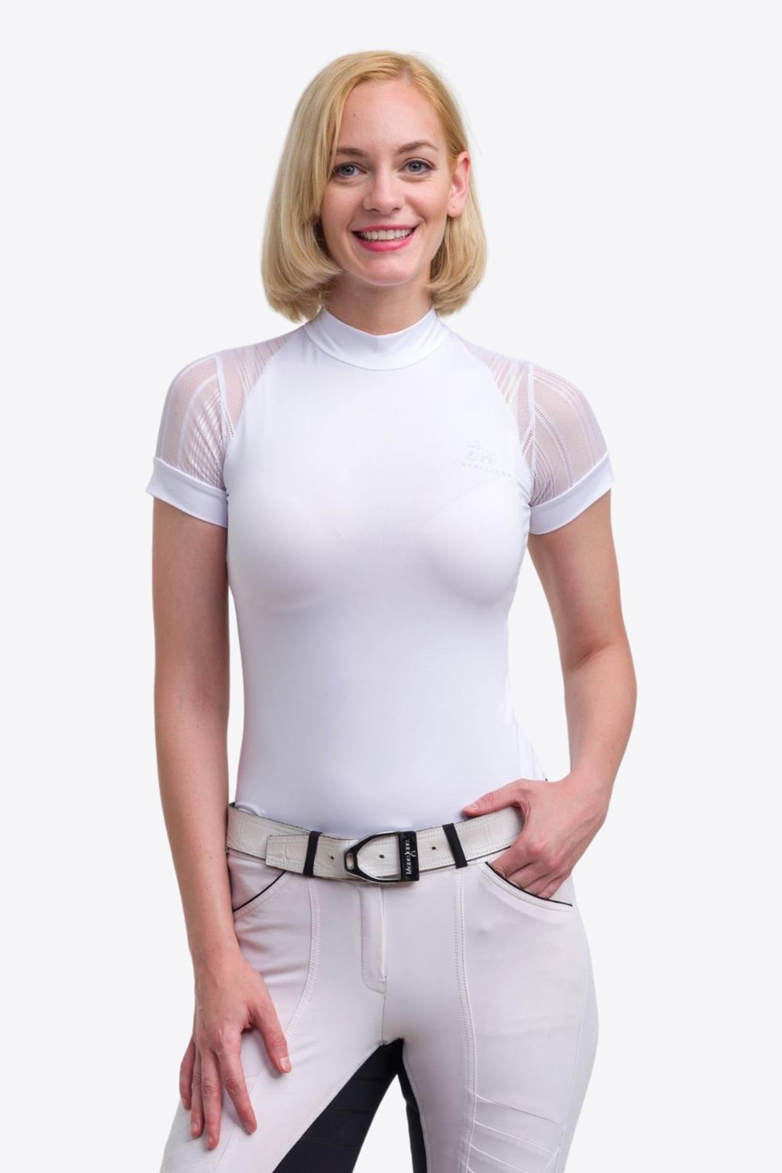 Cavalliera Riding Show Shirt Contessa, Women's Short Sleeve Women’s Riding Clothing