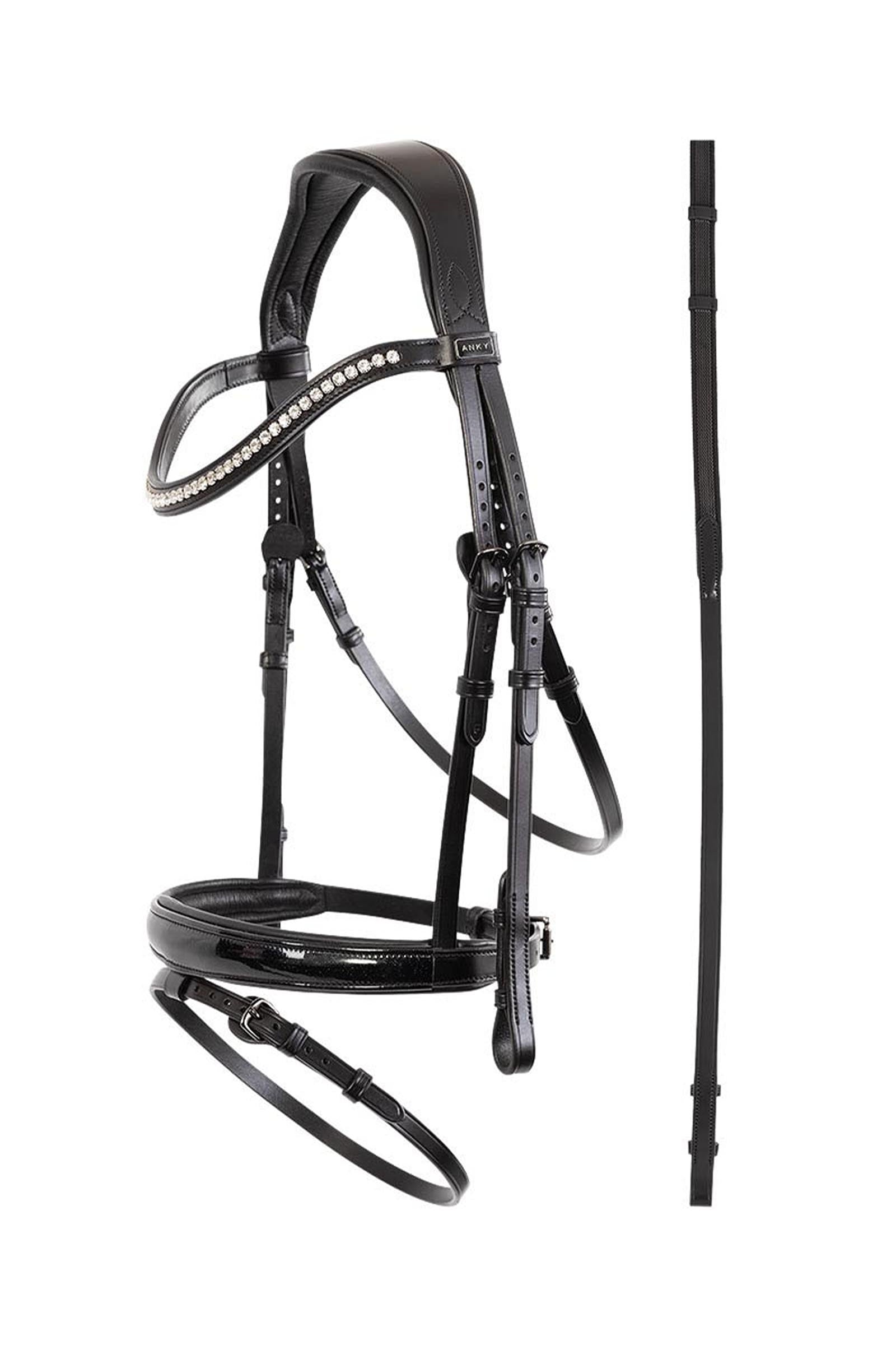 Anky ANKY Bridle Metallic Patent Leather Trensenzäume & Zügel