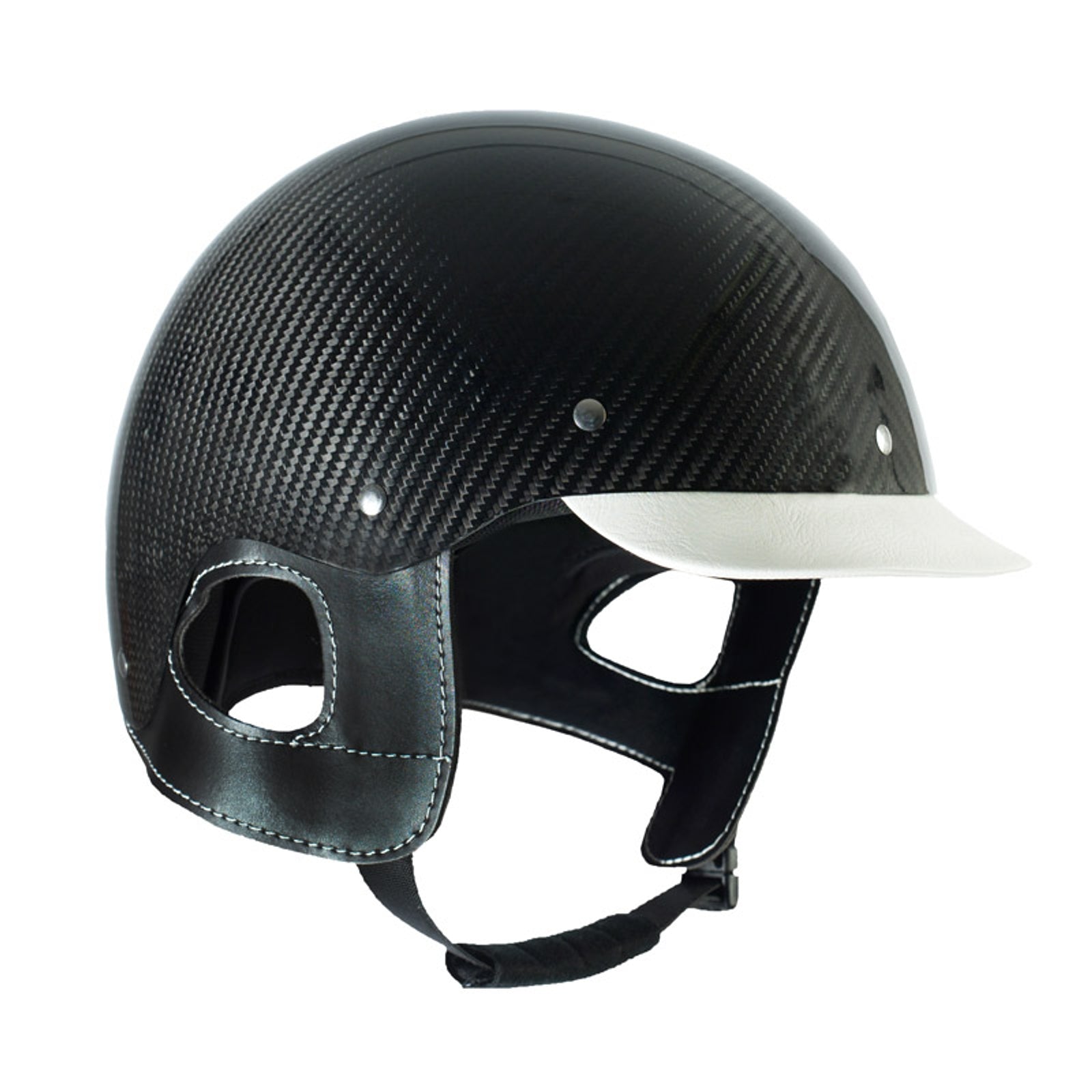 Finntack Carbonfaser-Helm Fahrsport
