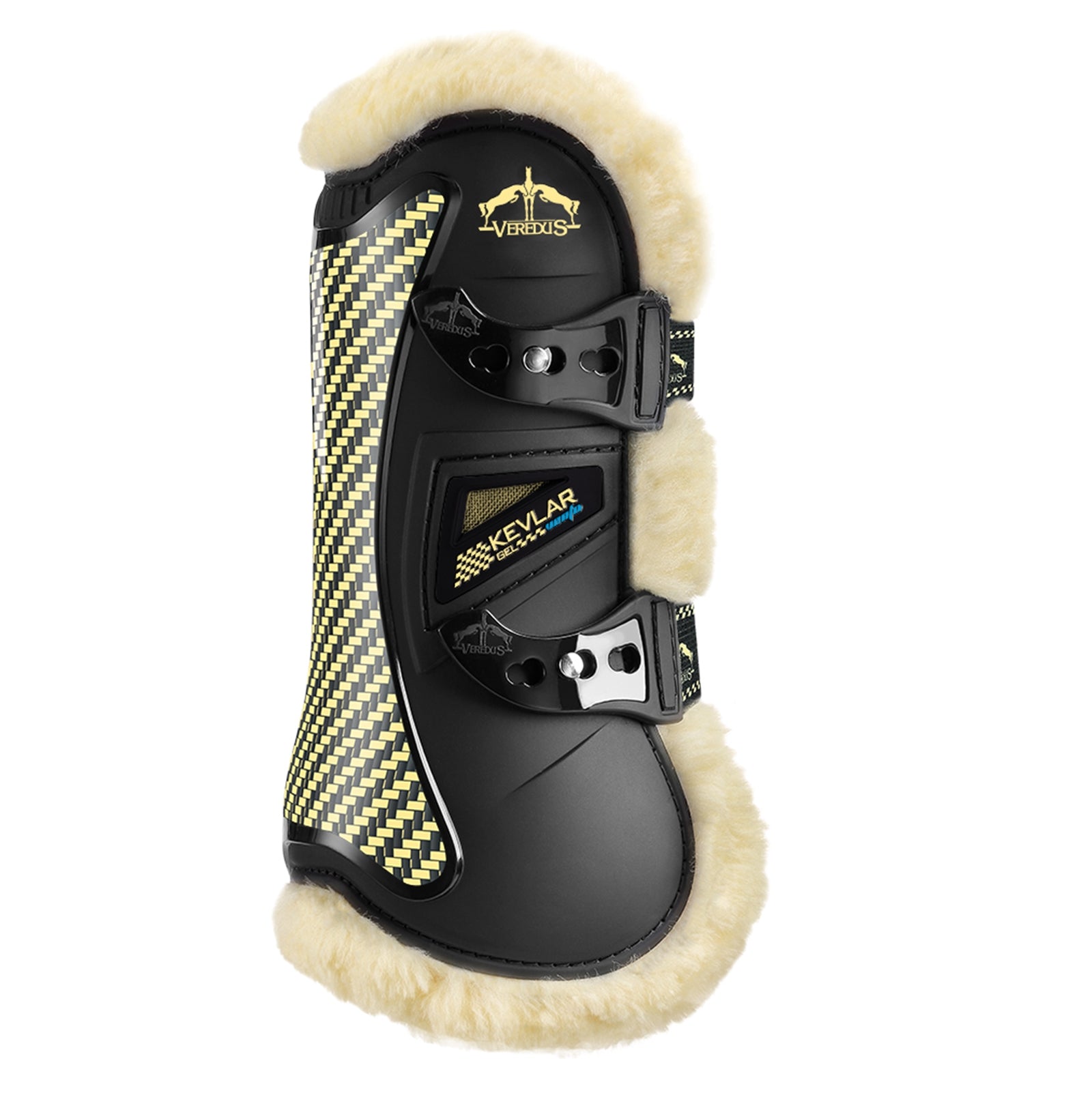 Veredus Gamaschen Kevlar Gel Vento Save The Sheep Vorne Leg Protection & Hoof Protection for Horses