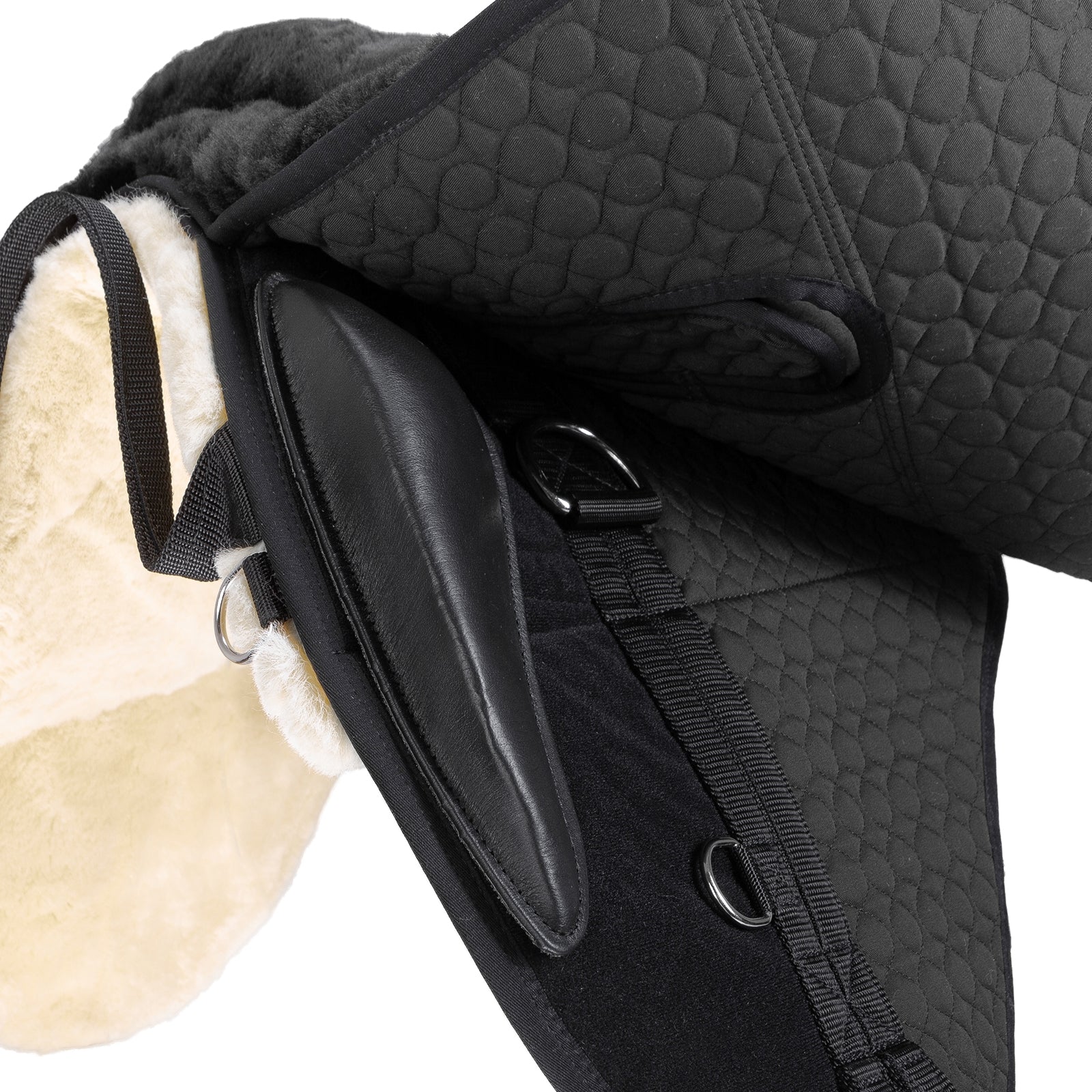 Christ Cloud Special + Bareback Riding Saddle w/ Composite Foam Panels Saddles, Girths & Stirrups