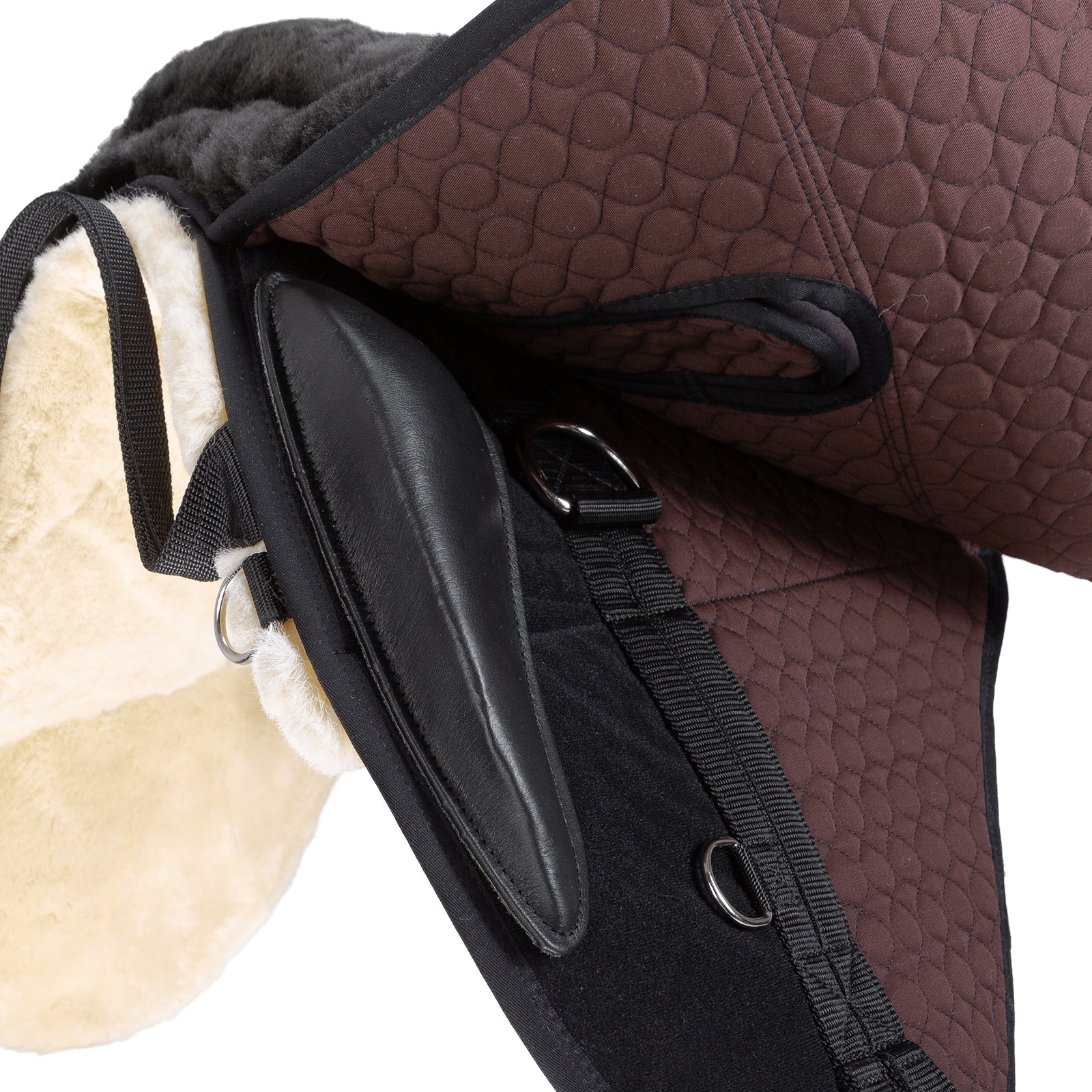 Christ Cloud Special + Bareback Riding Saddle w/ Composite Foam Panels Saddles, Girths & Stirrups