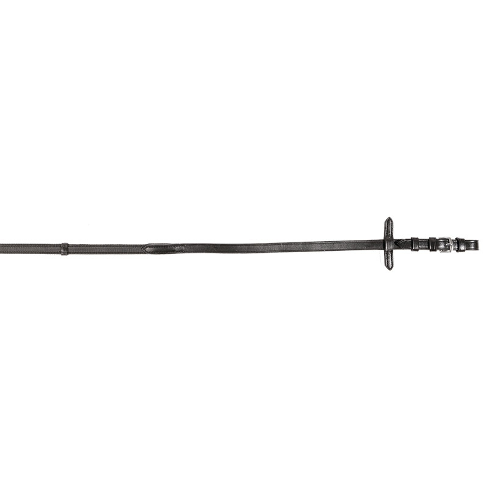 Kavalkade Rubberised reins with ridges, 16mm Bridles & Reins