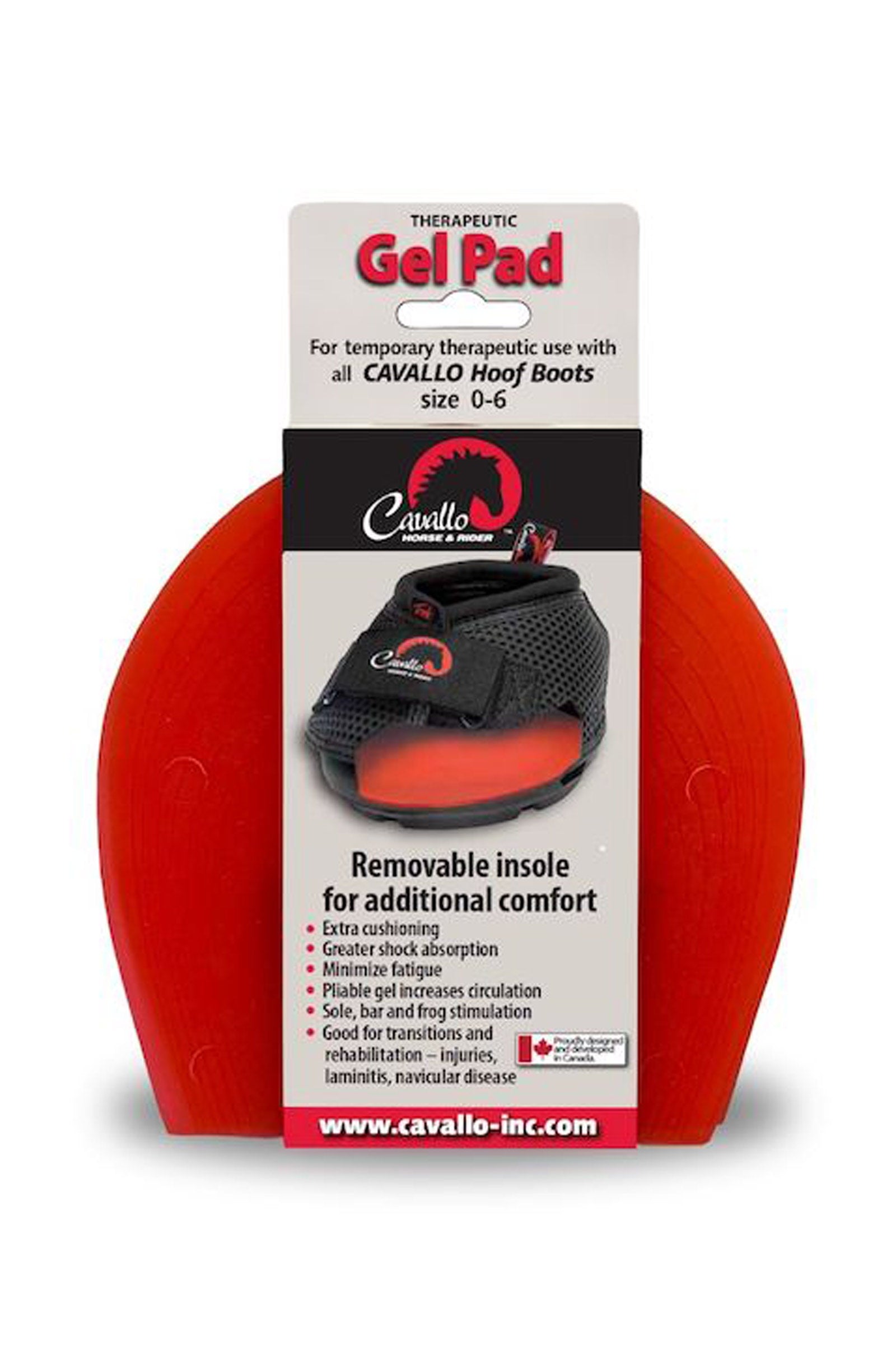 Cavallo Hoof Boots F.R.A. Gel Pads (2 Stück) Leg Protection & Hoof Protection for Horses