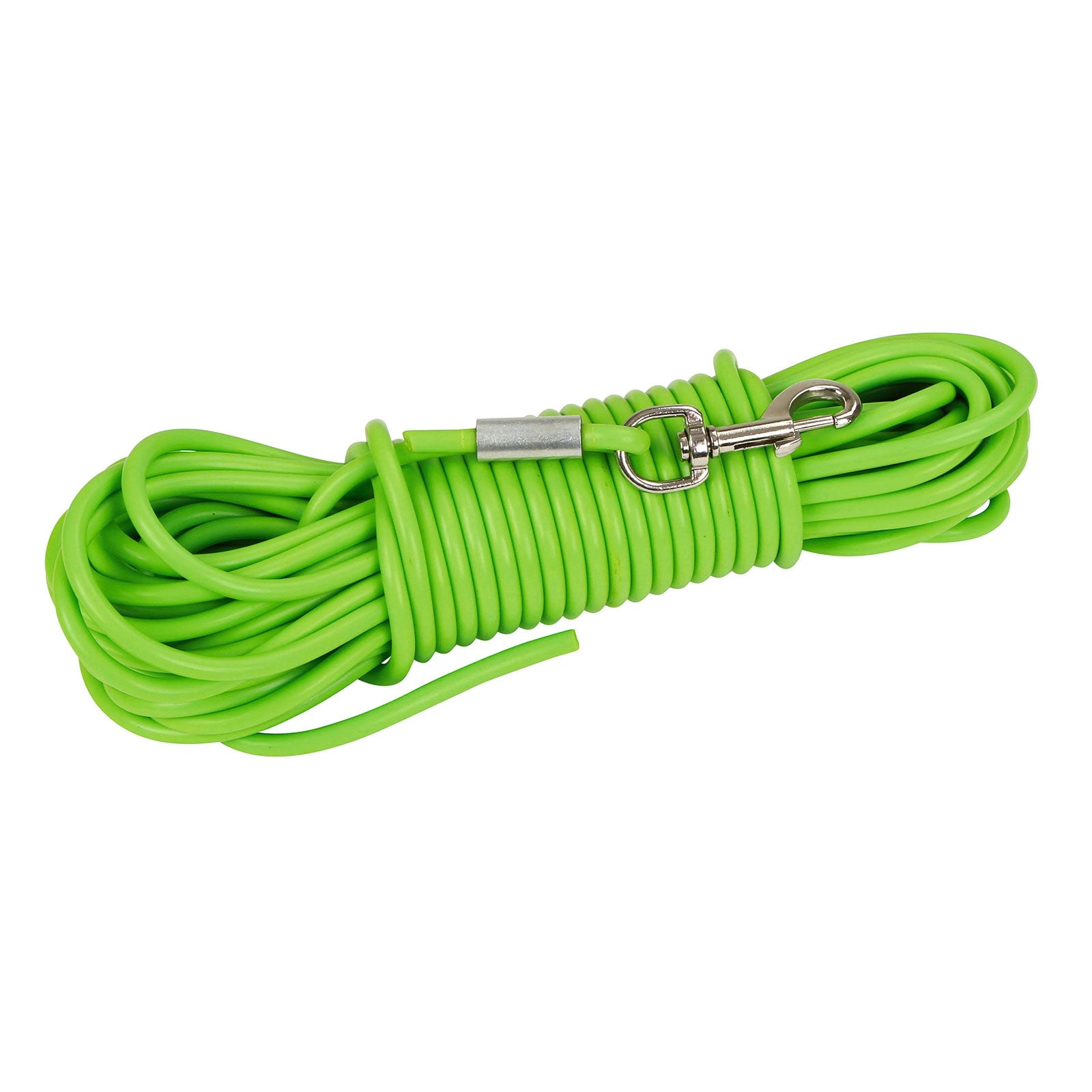 Kerbl PVC Schleppleine, 15m grün Hund