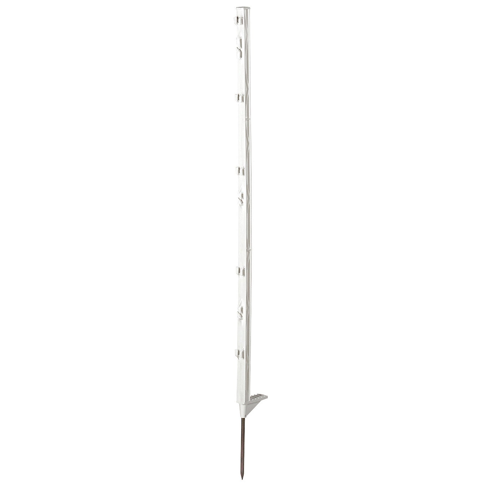 Corral Vollkunststoffpfahl m.Stahl- spitze,105 cm,Einzeltritt, 5 stk Weidezaun