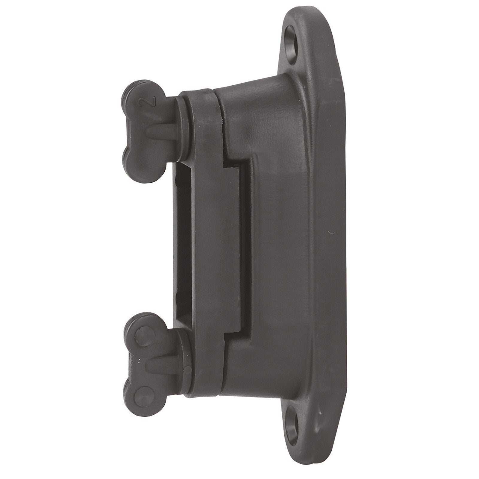 Farm Patrol Profi Eck-/Streckenisolator, schwarz, für 4cm-Band, 10 stk Weidezaun