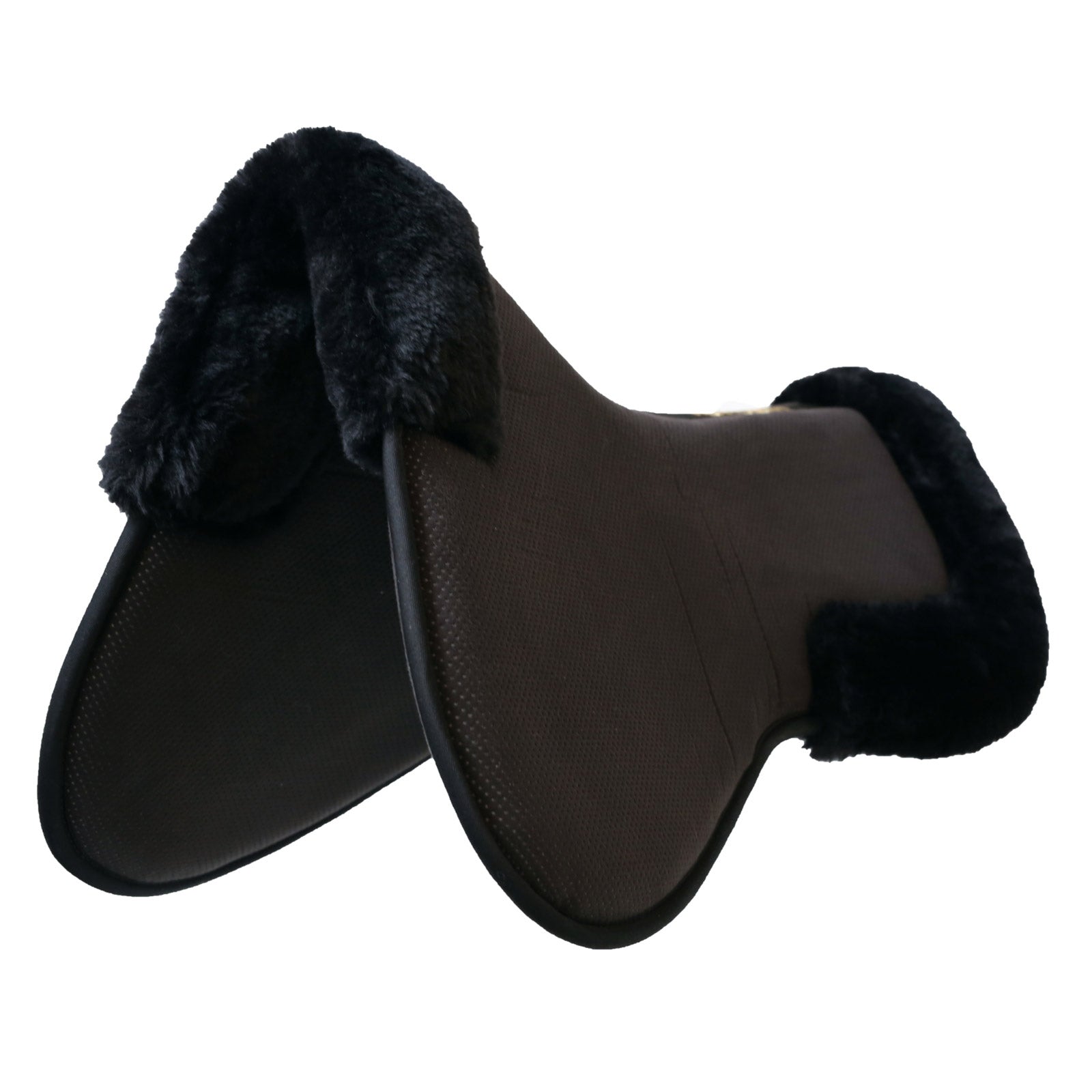 Kentucky Horsewear Anatomisches Sattelpad mit Schaffell Schabracken