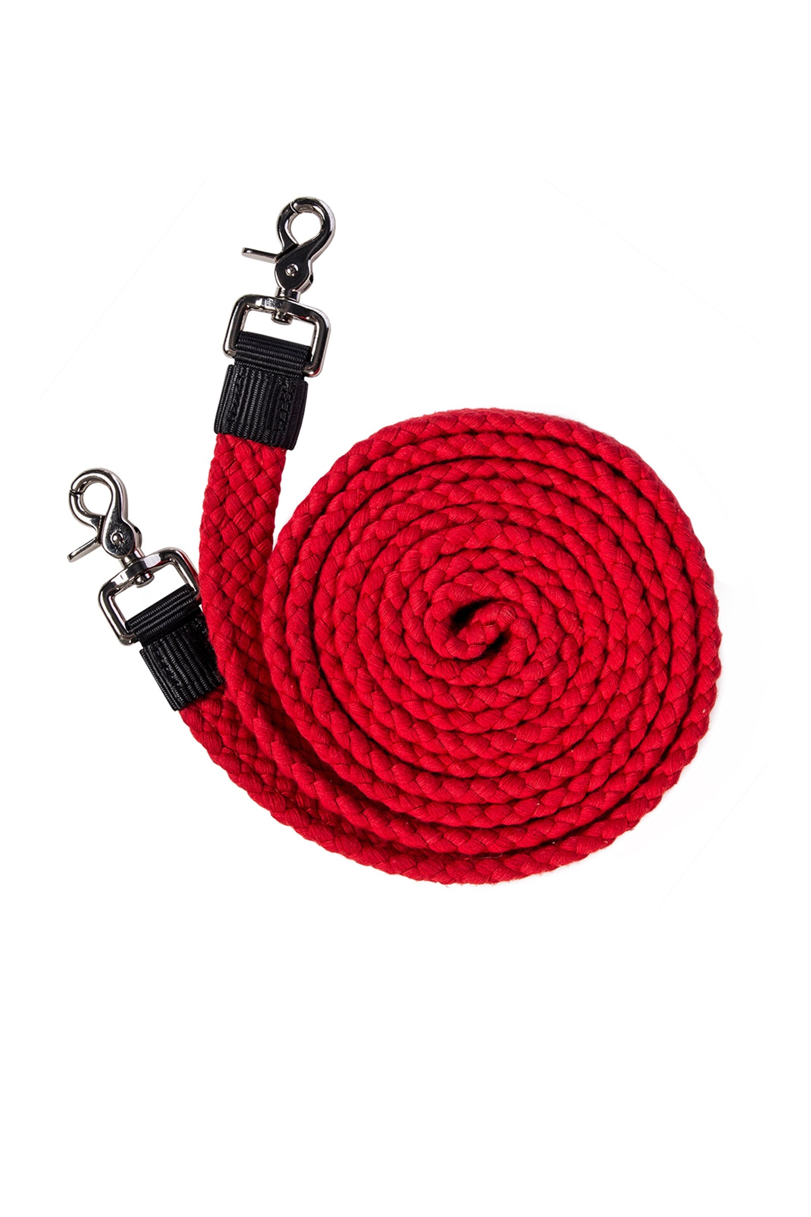 F.R.A. Freedom Riding Articles Gabi Flat Woven Cotton Reins 25mm, w/ Clips 300cm Trensenzäume & Zügel