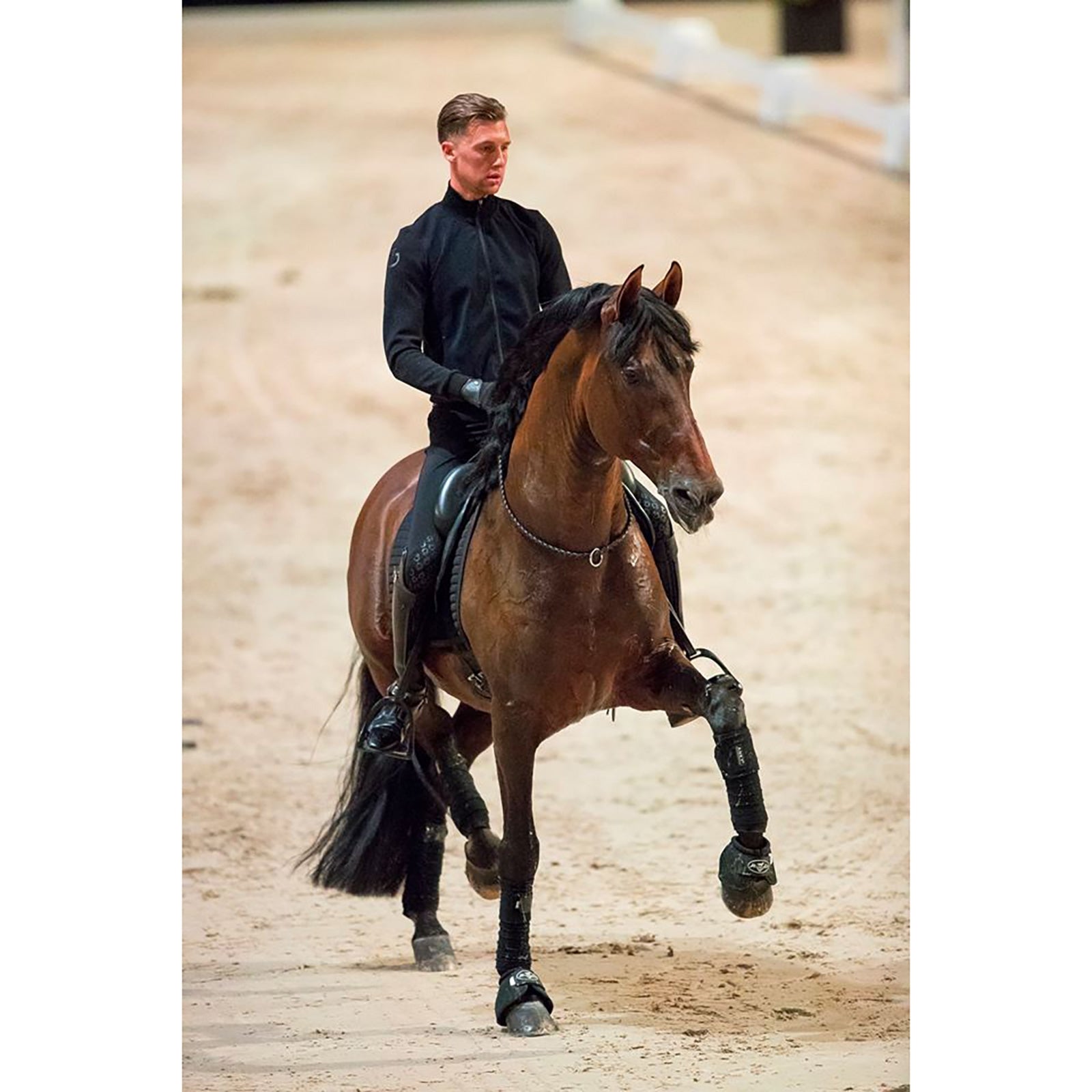 F.R.A. Freedom Riding Articles Kripton Neck Rope (System 1) Woven Leather, 15mm Trensenzäume & Zügel