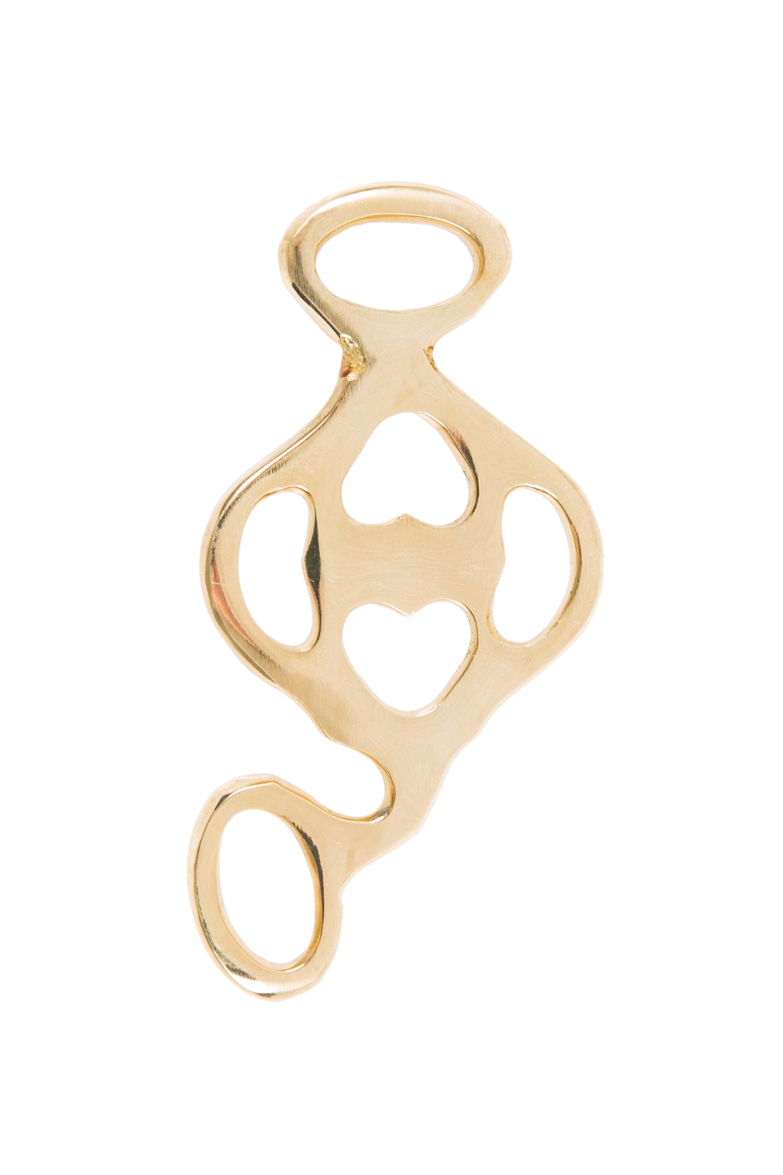 F.R.A. Freedom Riding Articles Love Set Mechanisches Hackamore, Brass, 100mm Gebisse