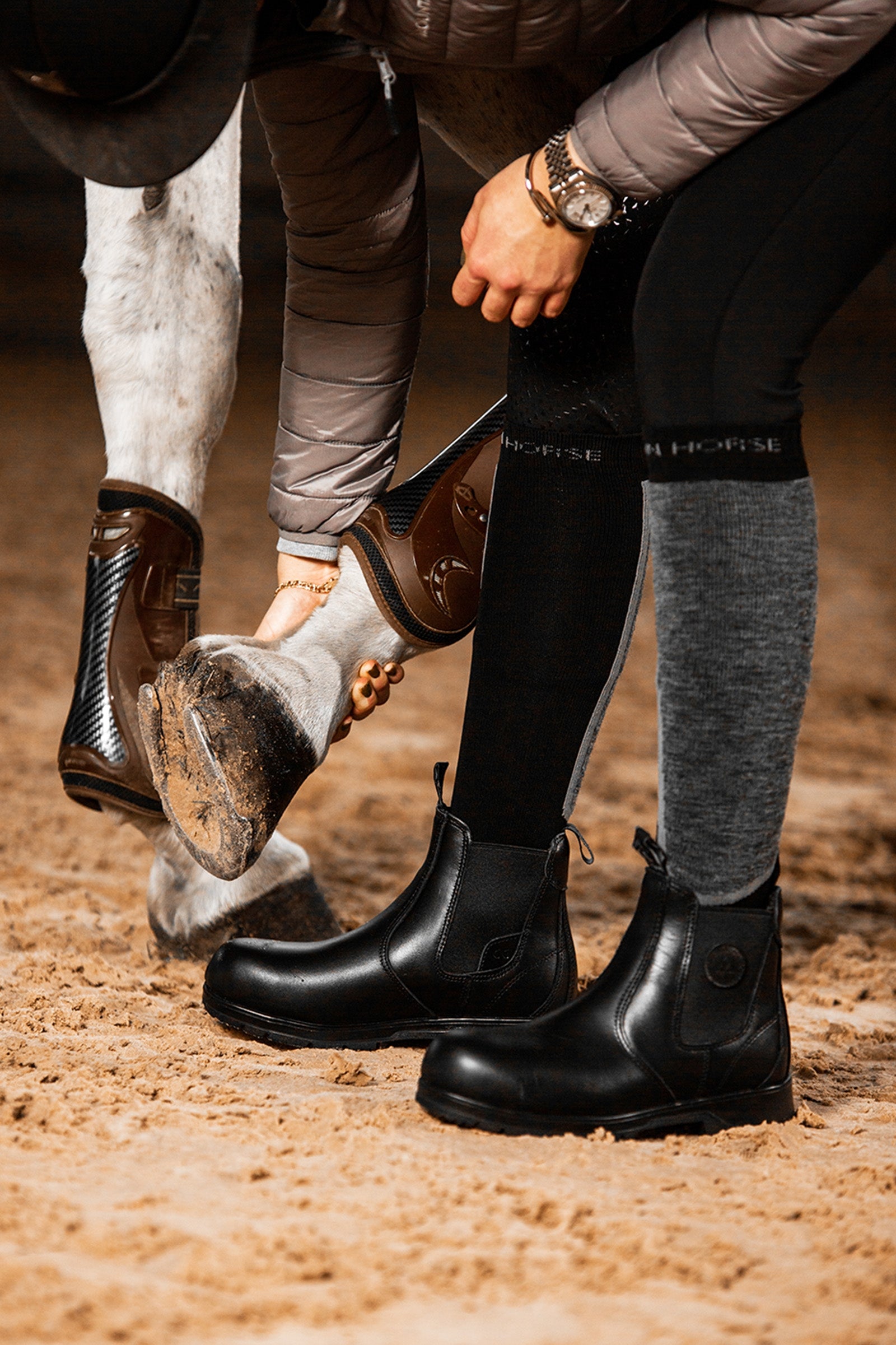 Mountain Horse XTR Lite Protective Jodhpur Stiefel mit Aluminiumkappe Reitstiefel & Reitschuhe