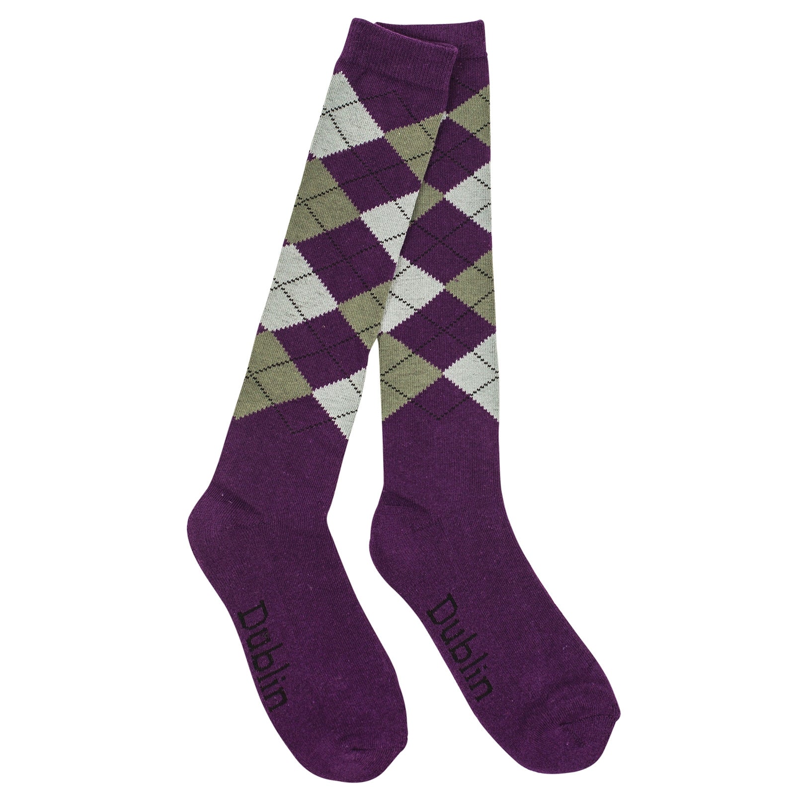 Dublin Argyle Socken Kniestrümpfe & Reitsocken