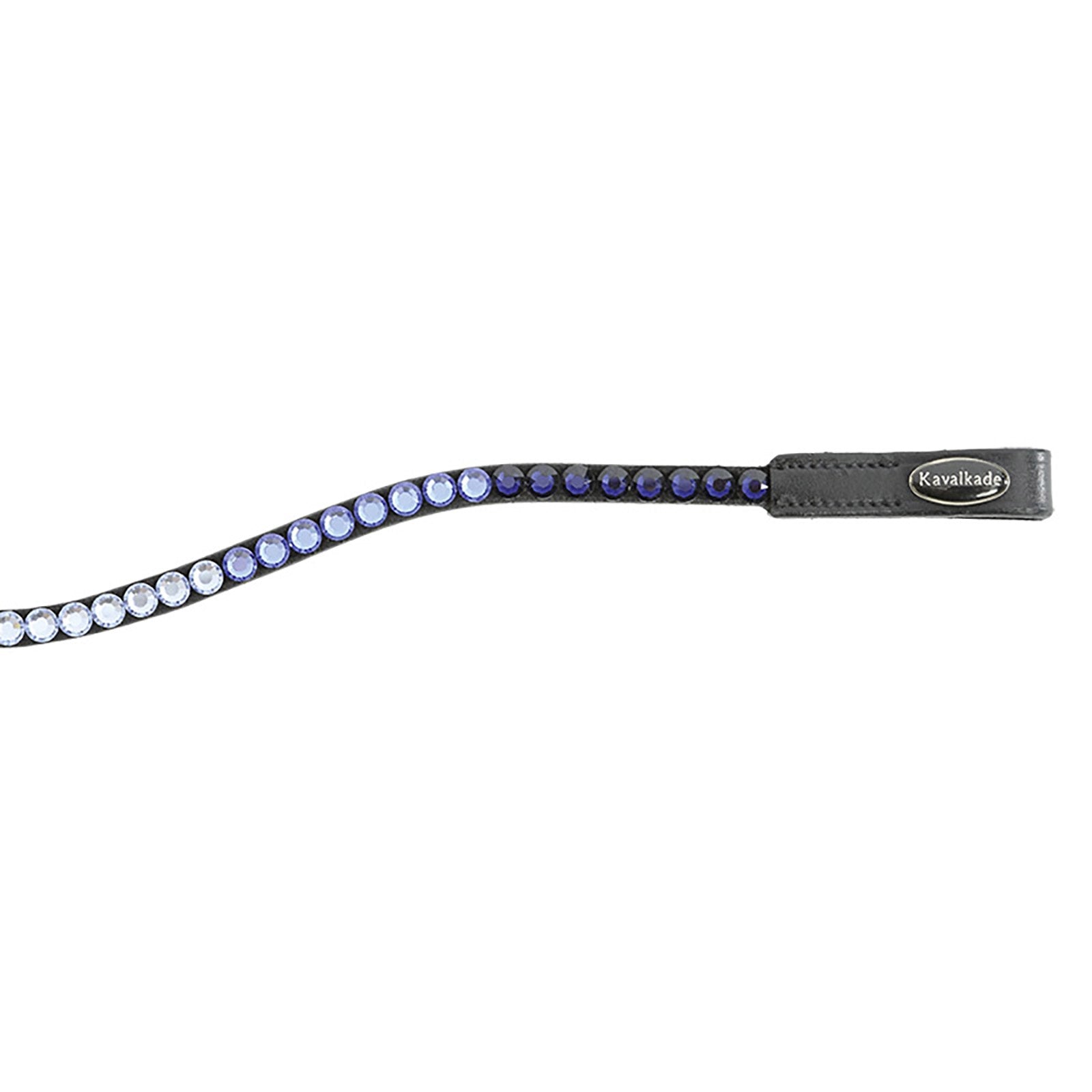 Kavalkade Browband Delight, small, w/ blue rhinestones Bridles & Reins