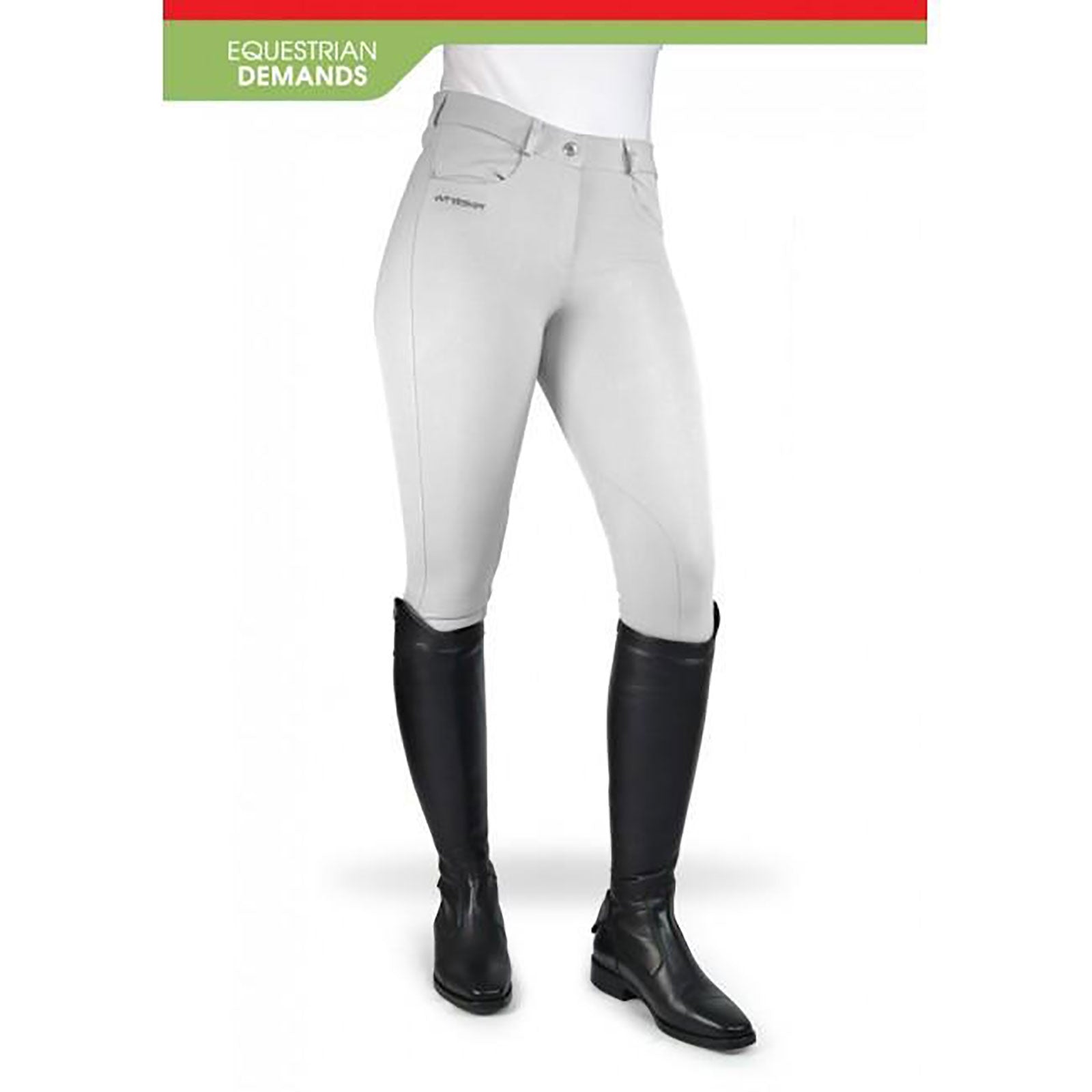 John Whitaker JW Horbury V2 Damenreithose mit Kniebesatz Womens Breeches