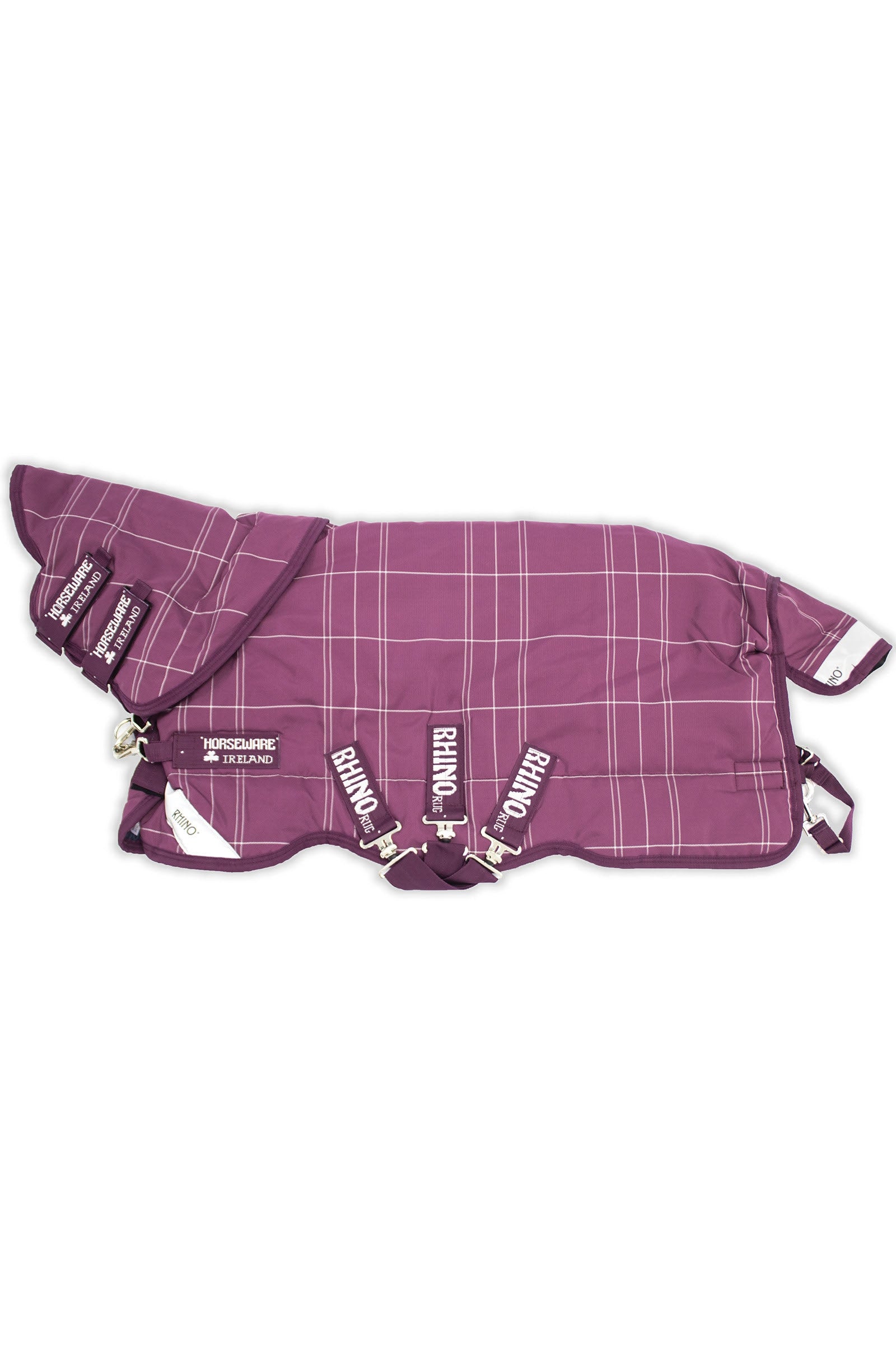 Horseware Rhino Plus Vari-Layer Weidedecke mit abnehmbarem Halsteil, 250 g Pferdedecken