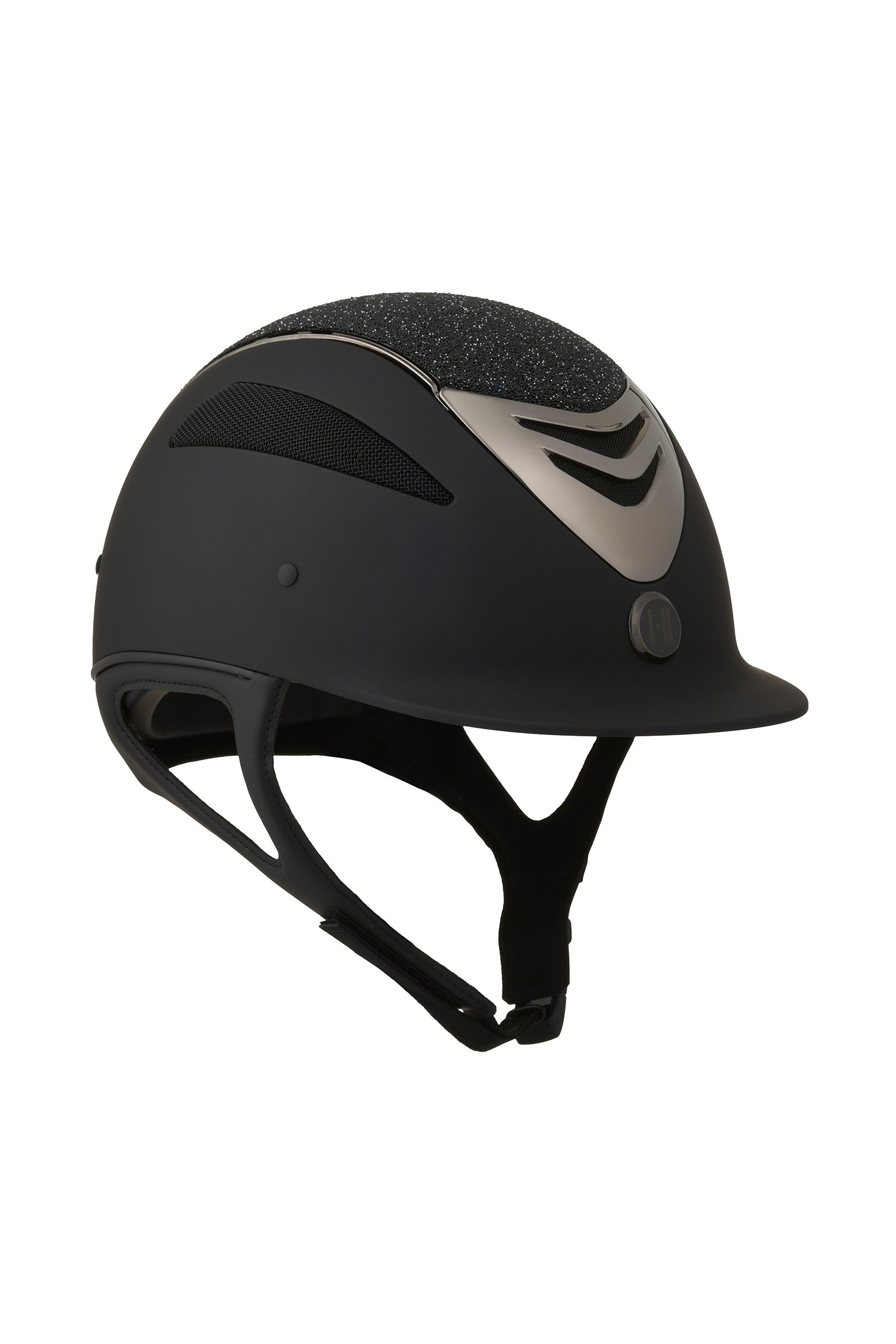 OneK Defender Pro Glitter Chrome Riding Helmet Safety Equipment